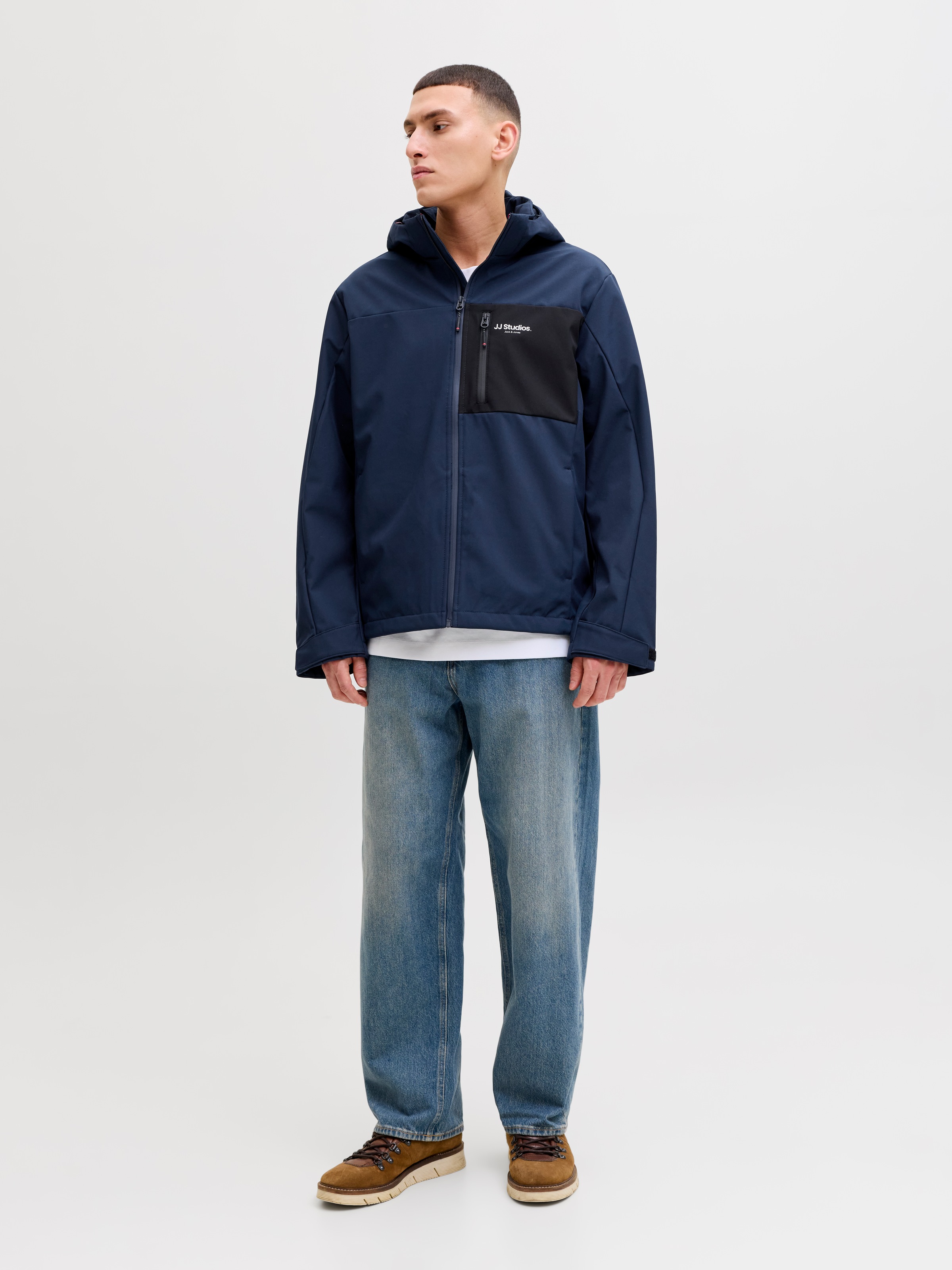 Jack & Jones Veste softshell »JJNORTH SOFTSHELL JACKET« avec capuche