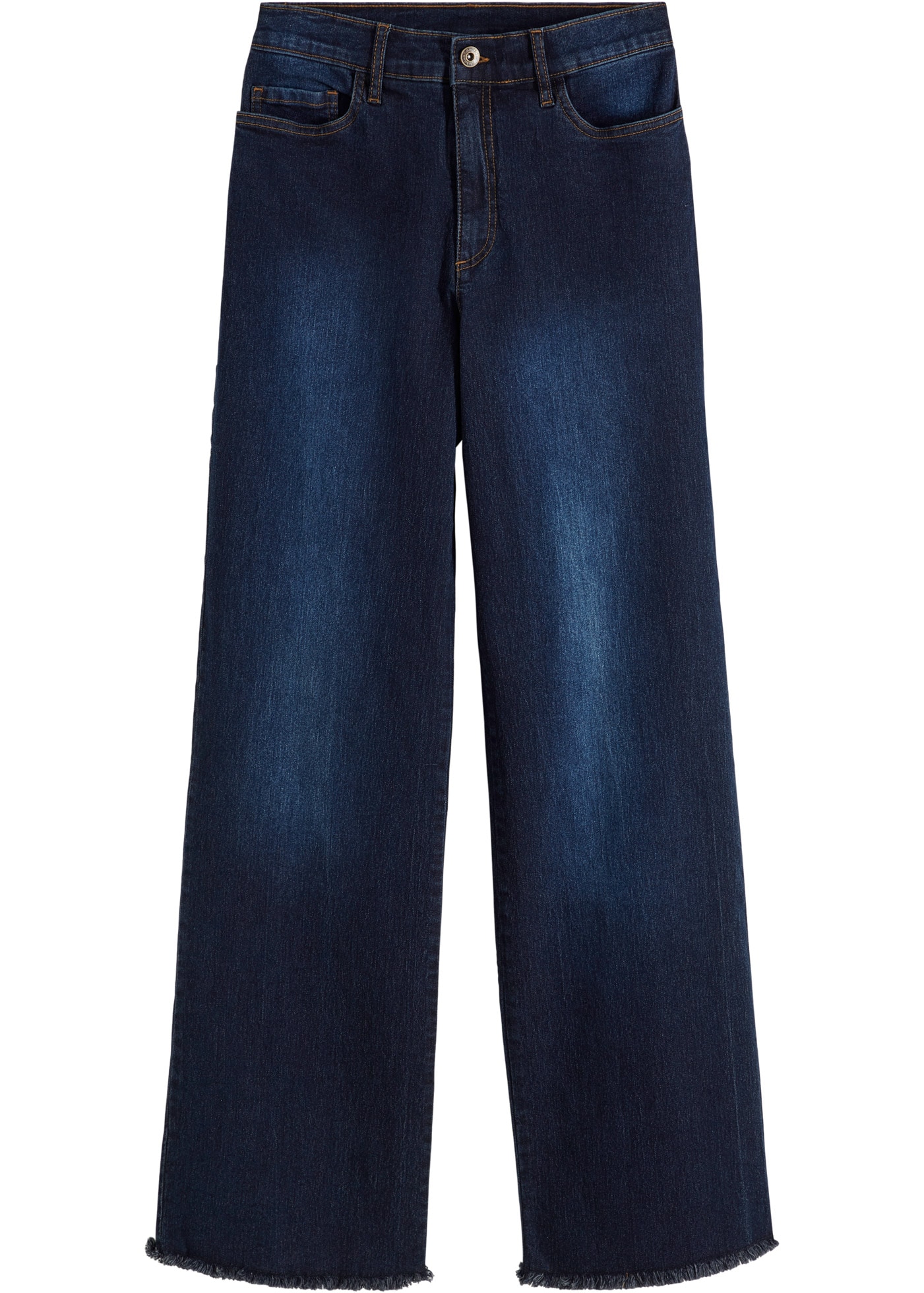bonprix Weite Jeans »Wide-Leg-Jeans, High Waist«, Wide-Leg-Jeans, High Waist
