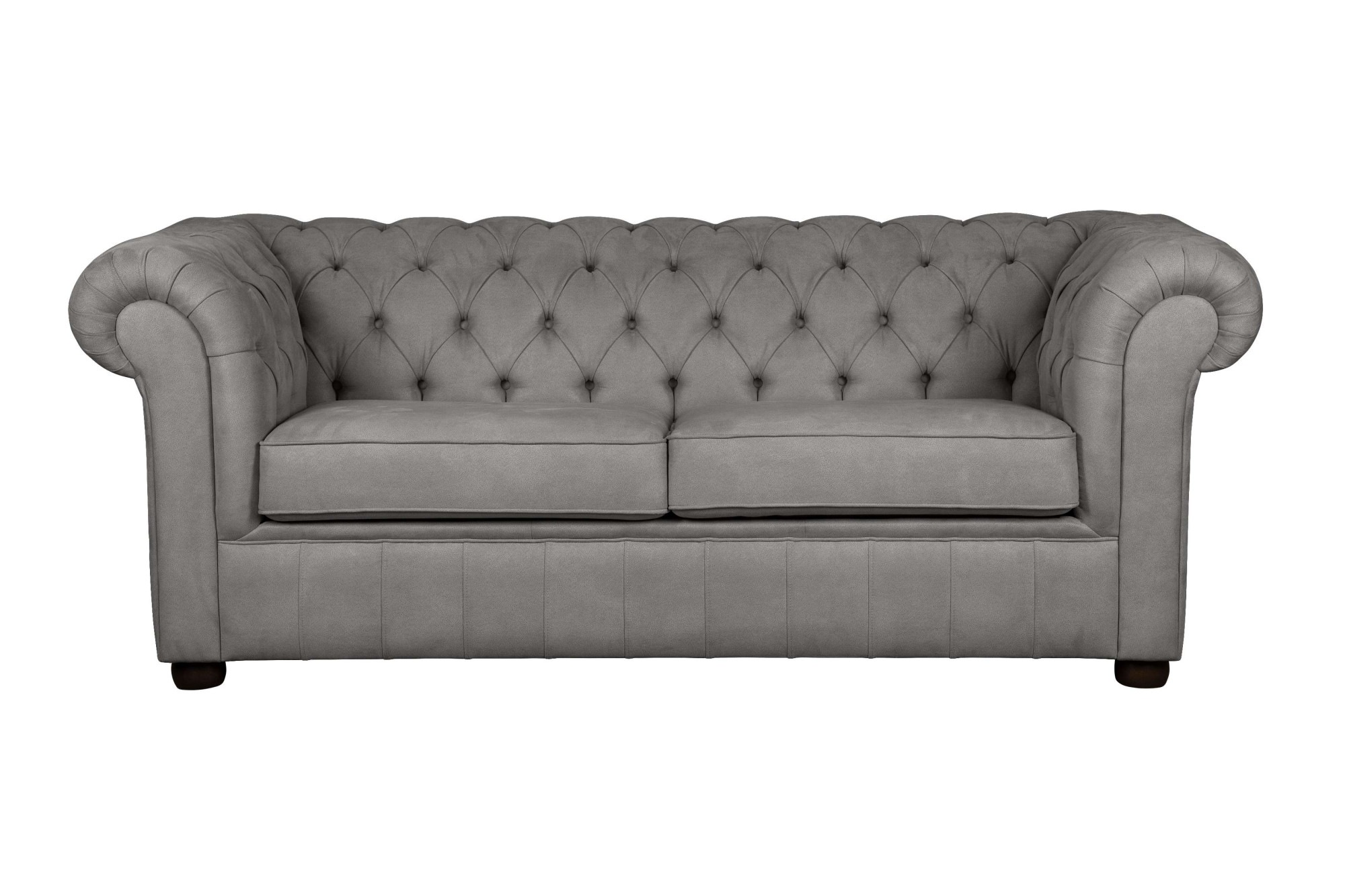 Home affaire 3-places »CHARENTE, optionale Schlafsofa, Chesterfield-Sofa, Bettfunktion« mit edler Knopfheftung und typischen Armlehnen, B/T/H 198/89/74 cm