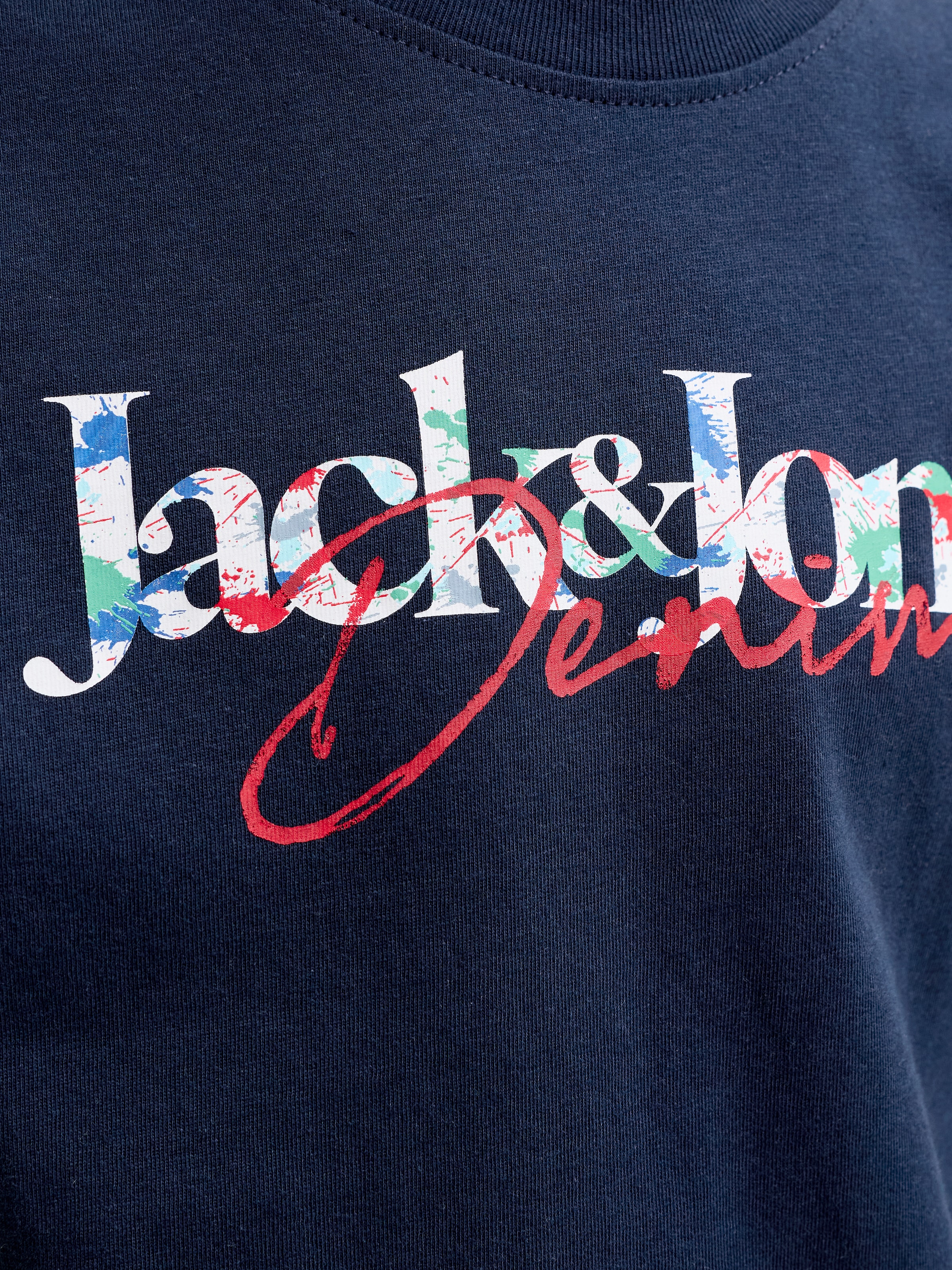 Jack & Jones Junior Rundhalsshirt »JJTOM TEE SS CREW NECK SN JNR« Baumwolle, regular fit