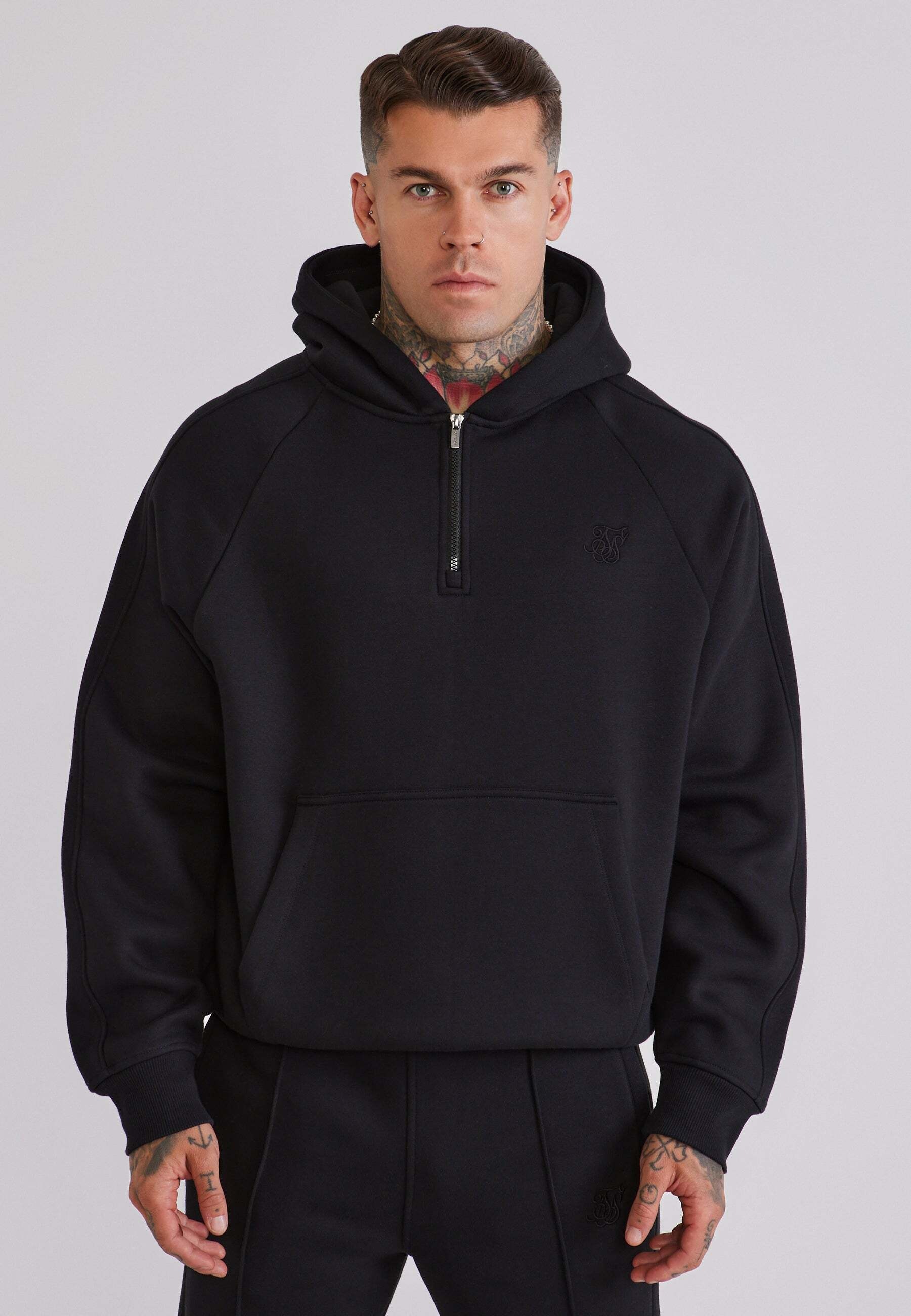 Siksilk Shirt & Hose »Siksilk Kleidungsset Qtr Zip Hoodie and Joggers«