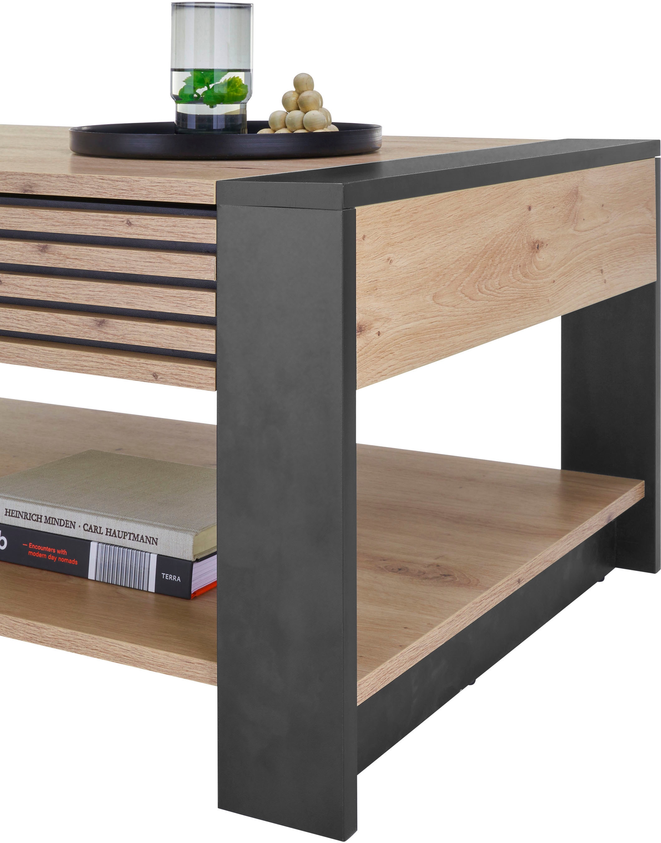 Stolkom Couchtisch »Felipe, TOPSELLER!« Wohnzimmertisch, OTTOs Choice,  mit Schubkasten, Wohnzimmertisch in Eiche Artisan Dekor