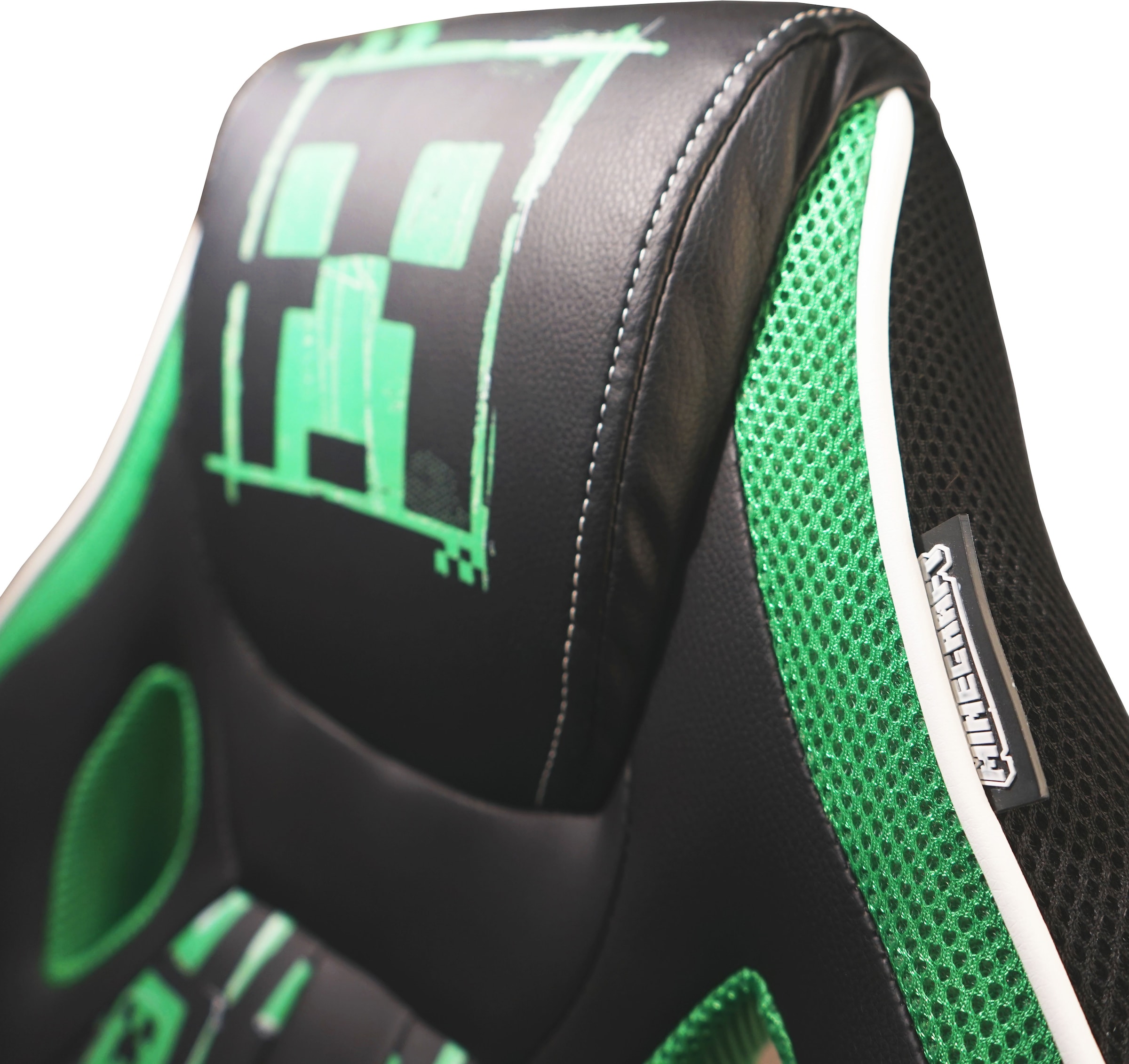 Phoenix Chaise de jeu () 1 cuisdétails verts, fauteuil de course