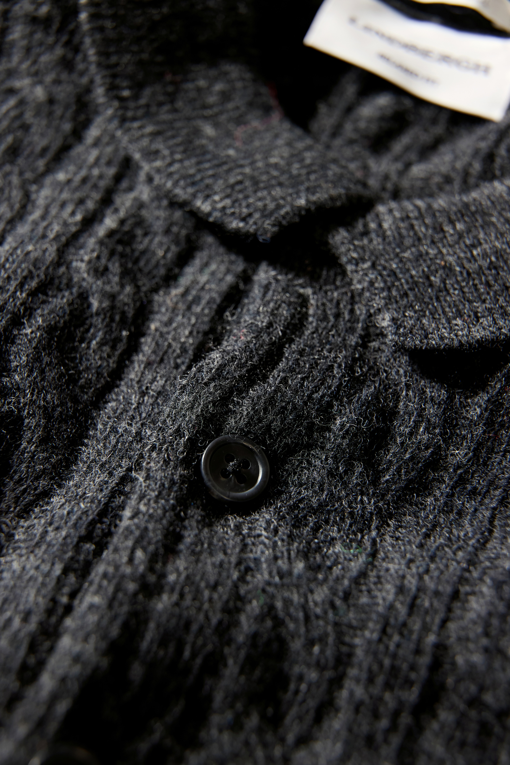 LINDBERGH Strickpullover mit Zopfmuster, Polo-Kragen und Wolle