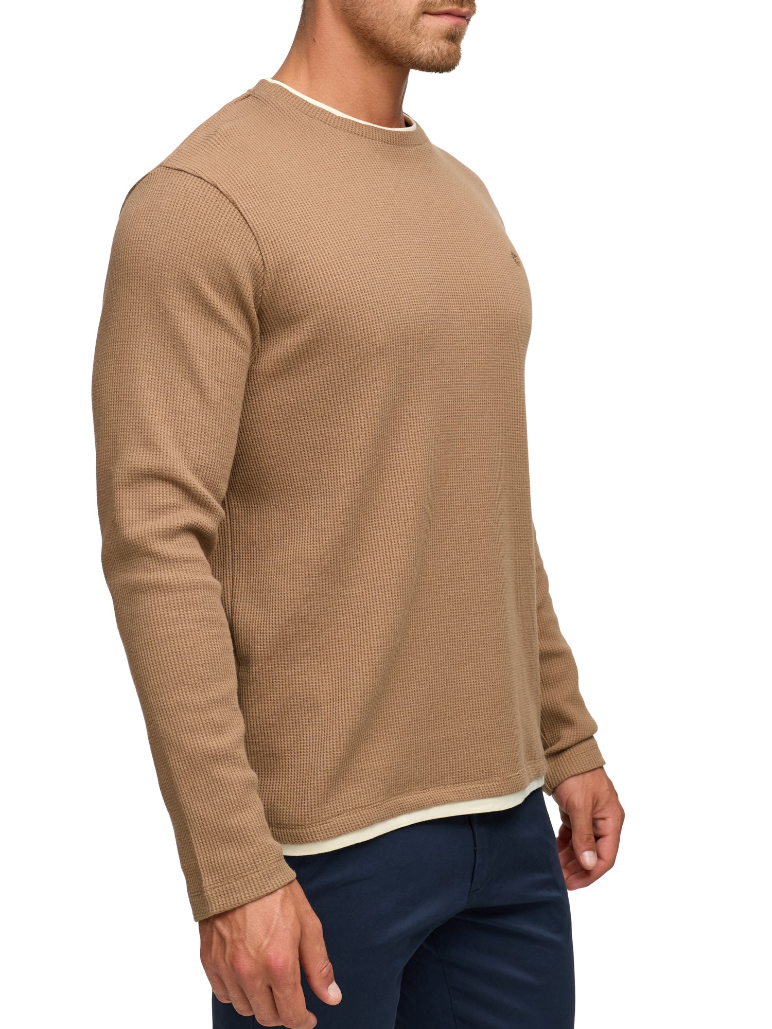 Indicode T-shirt à manches longues »INSigfinn«