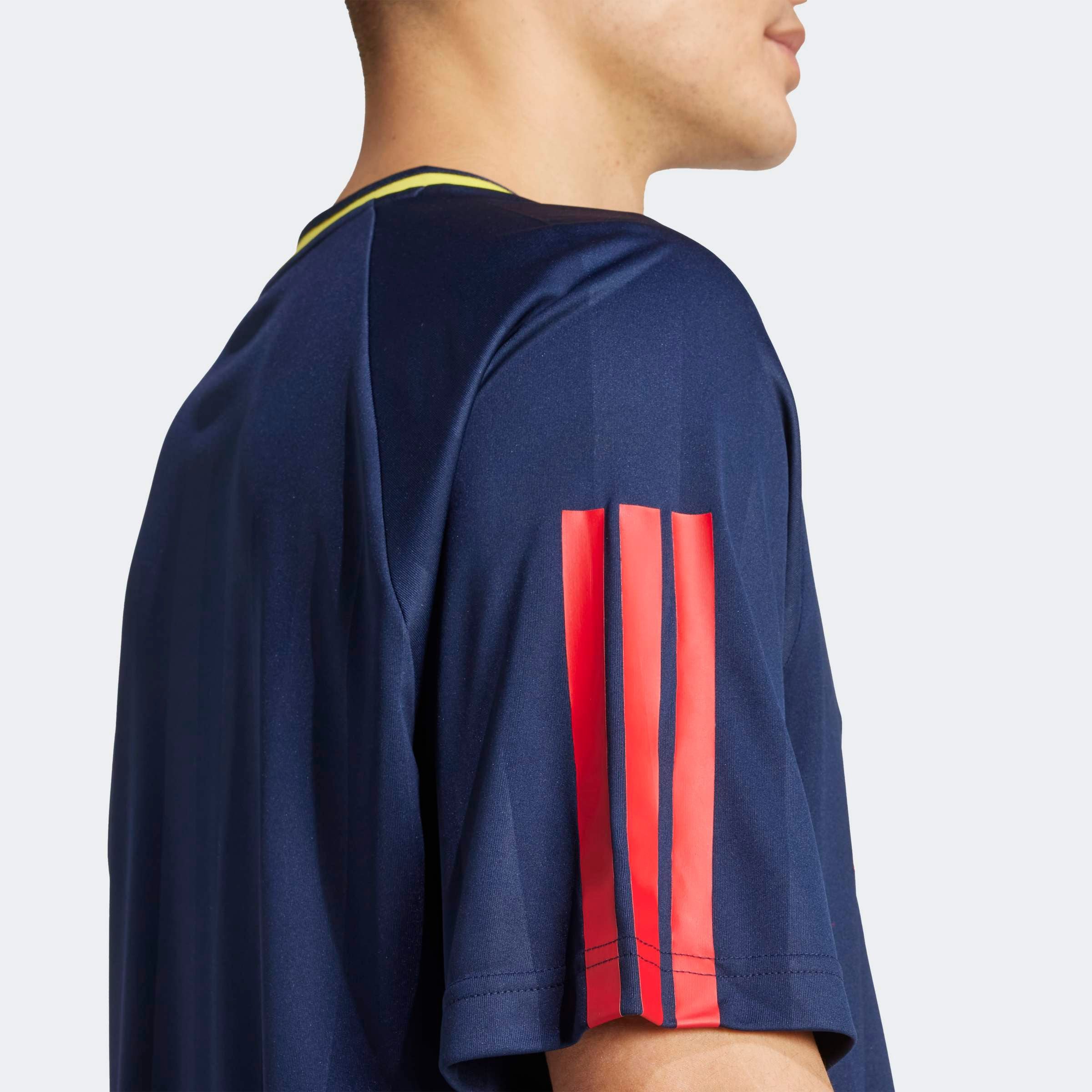 adidas Sportswear T-shirt »HOUSE OF TIRO NATIONS PACK TRIKOT« sportlicher Stil, ohne Verschluss, aus Polyester, pflegeleicht