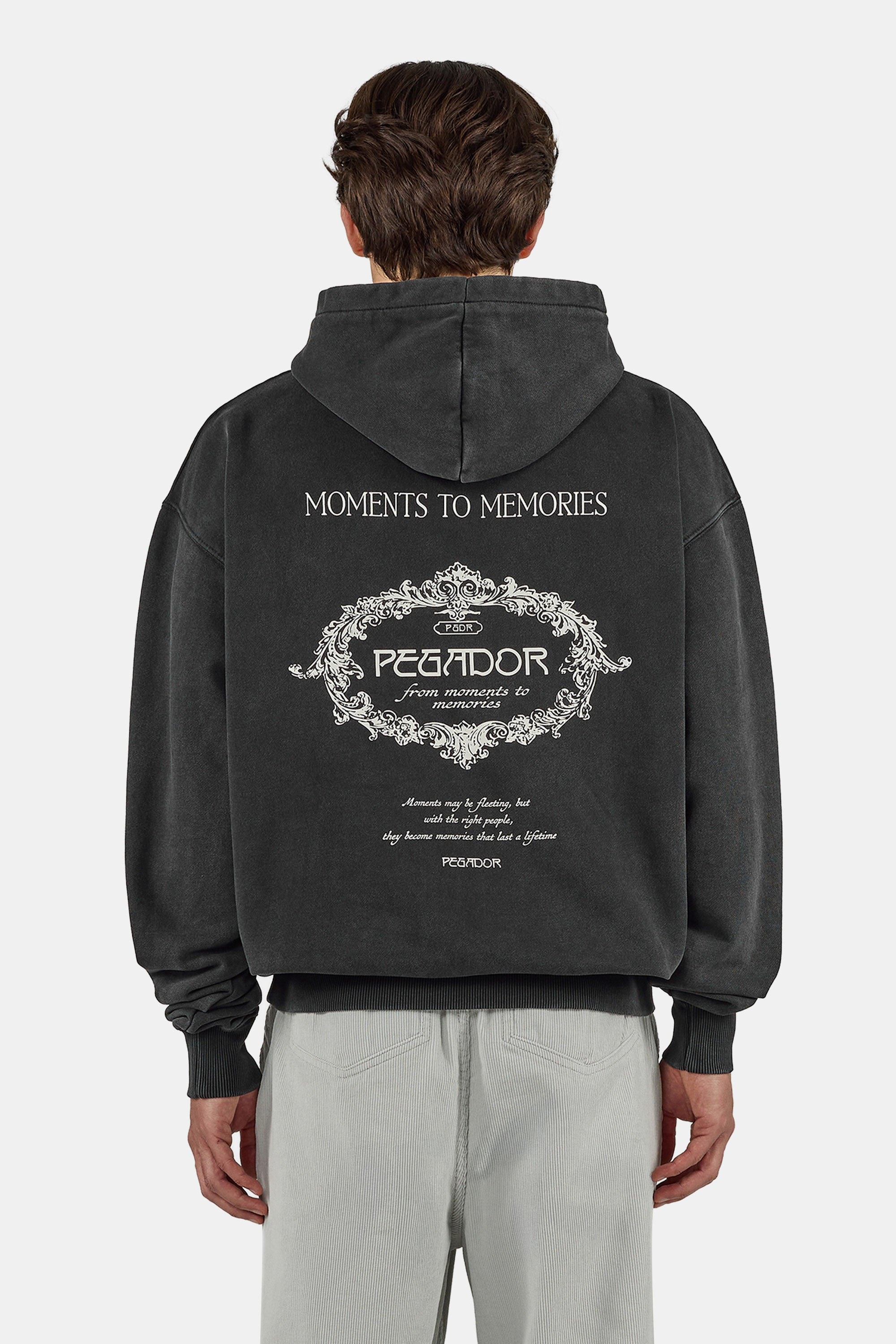 PEGADOR Sweat à capuche »Reine Oversized Hoodie«, mélange de coton, oversize
