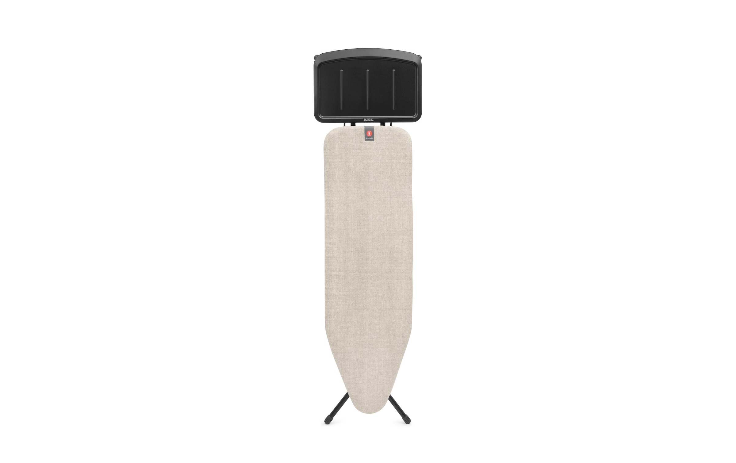 Brabantia Planche à repasser »Bügeltisch B, 124 x 38 cm, Dst-Ablage Solide« Bügelfläche 124 cmx38 cm Fairtrade-zertifiziert