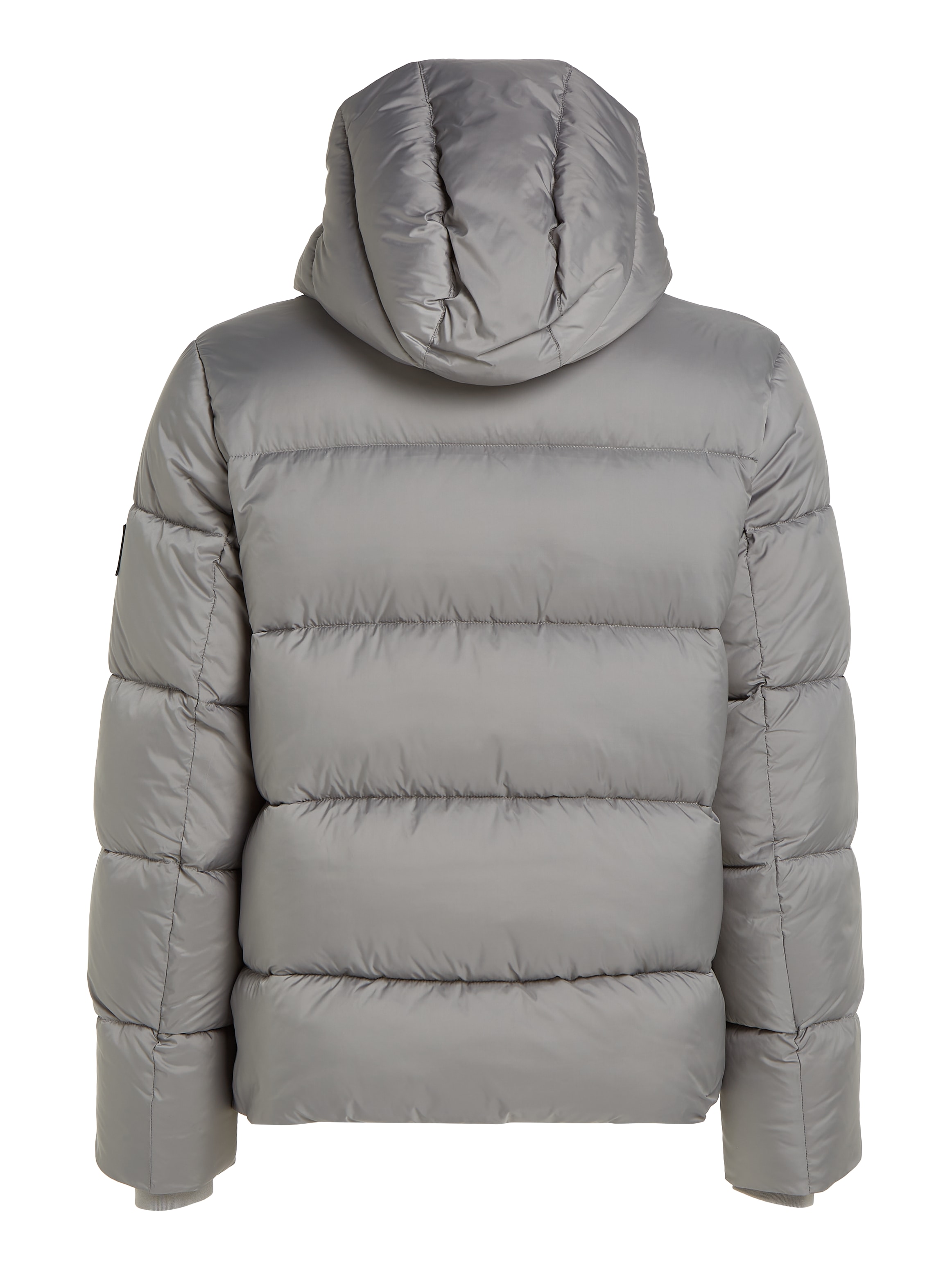Calvin Klein Veste d'extérieur »HOODED QUILT PUFFER MW« mit Kapuze mit Logopatch