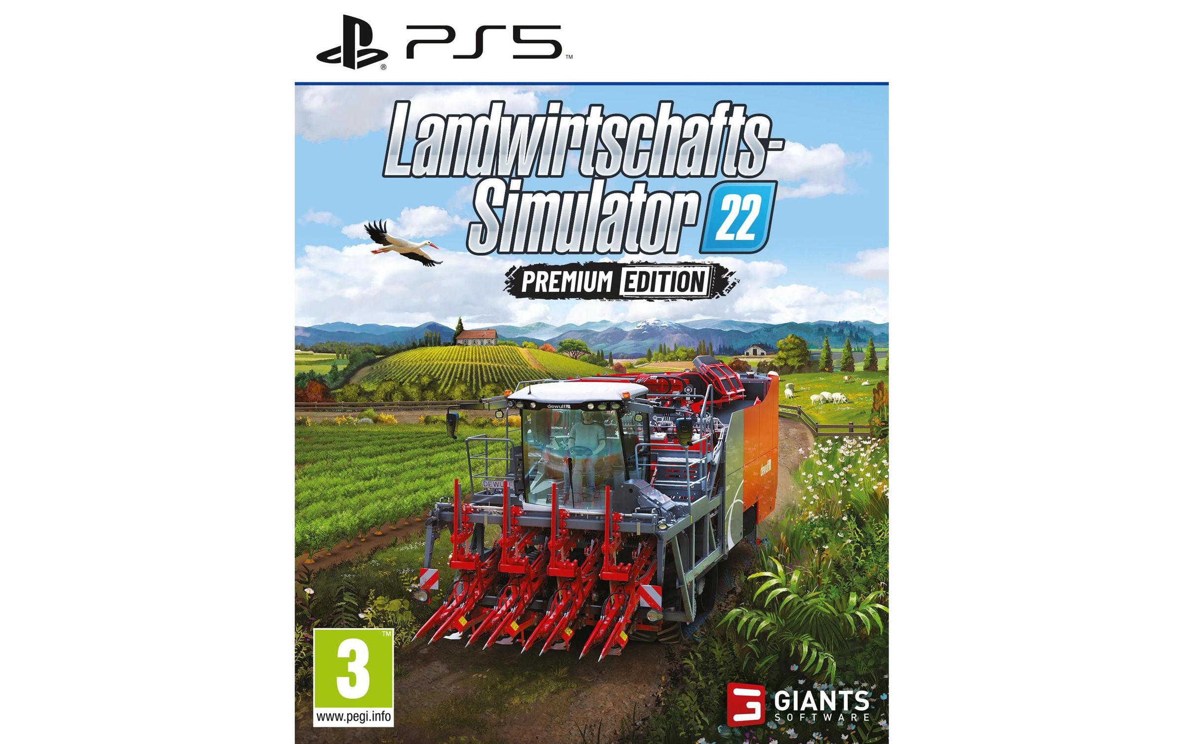   Spielesoftware »Giants Software Landwirtschafts Simulator 22 Premium Edition« PlayStation 5