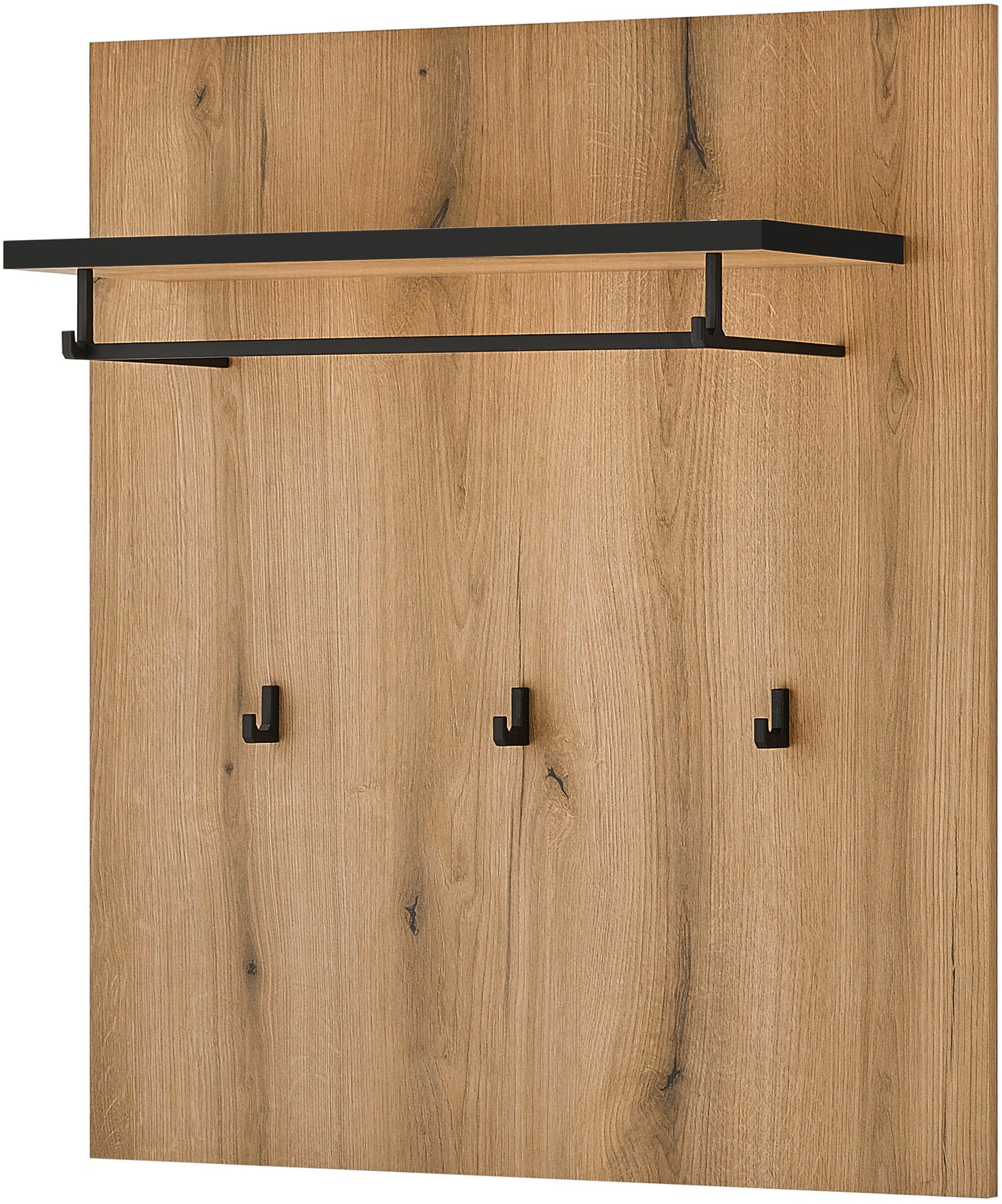 Home affaire Panneau de vestiaire »Cantara, Wandregal, Flurgarderobe mit Hutablage, Kleiderstange & Haken« vielseitig einsetzbar, in zwei Farben verfügbar, 79 cm breit