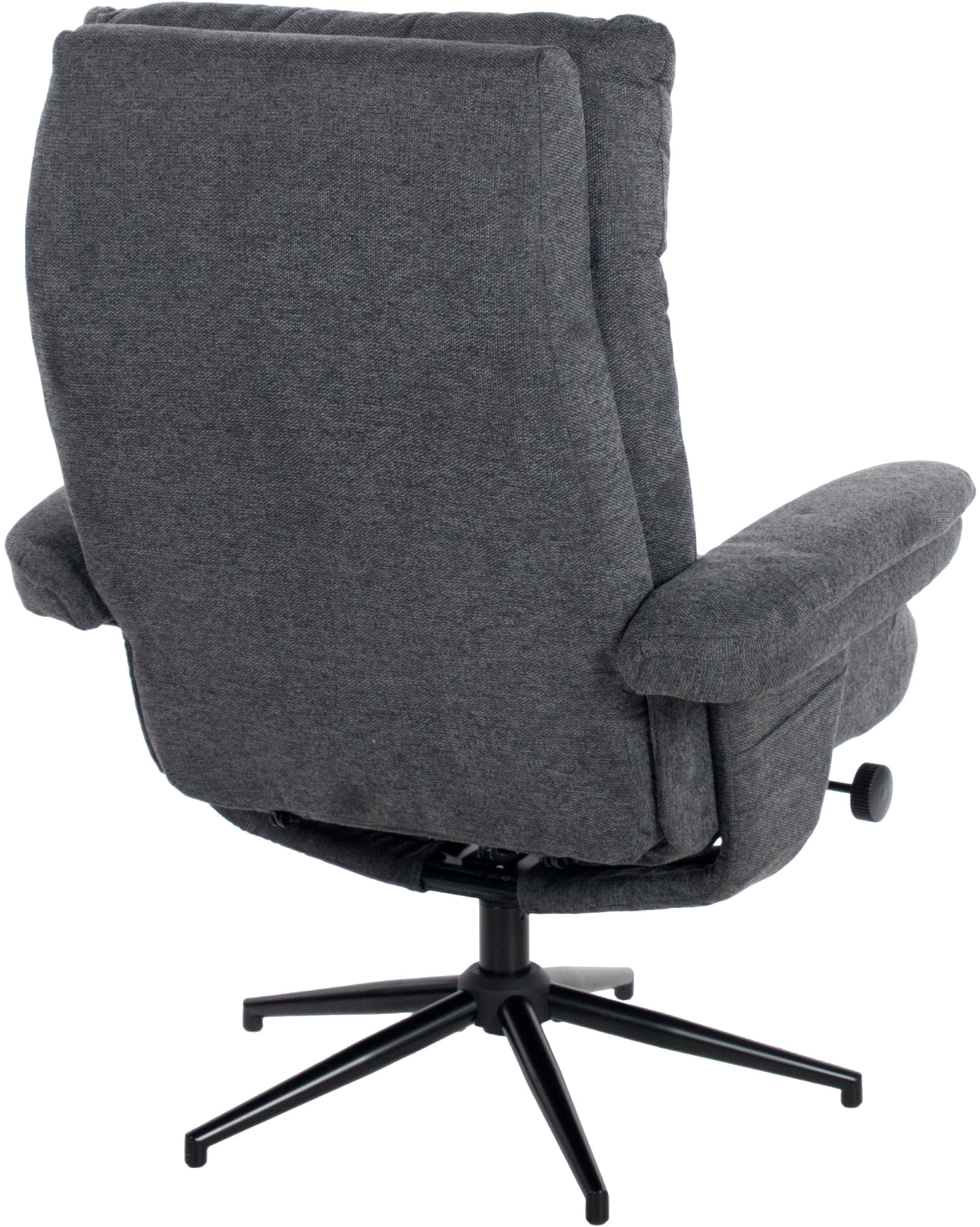Duo Collection TV-Sessel »Olvera« mit Hocker und Relaxfunktion, 360 Grad drehbar