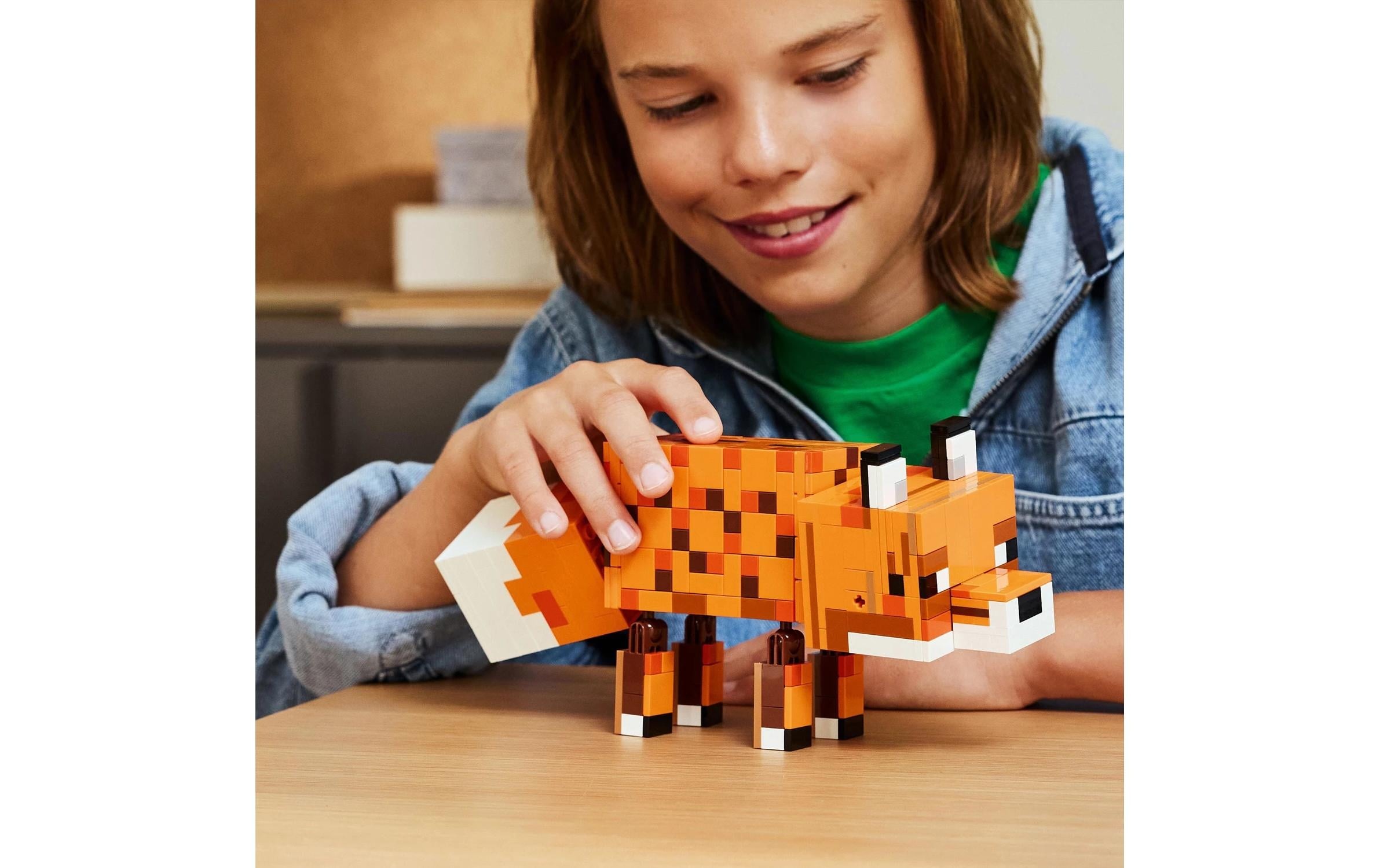   Konstruktionsspielsteine »Minecraft Der Fuchs 21588« Kategorie: Fantasy-Welt