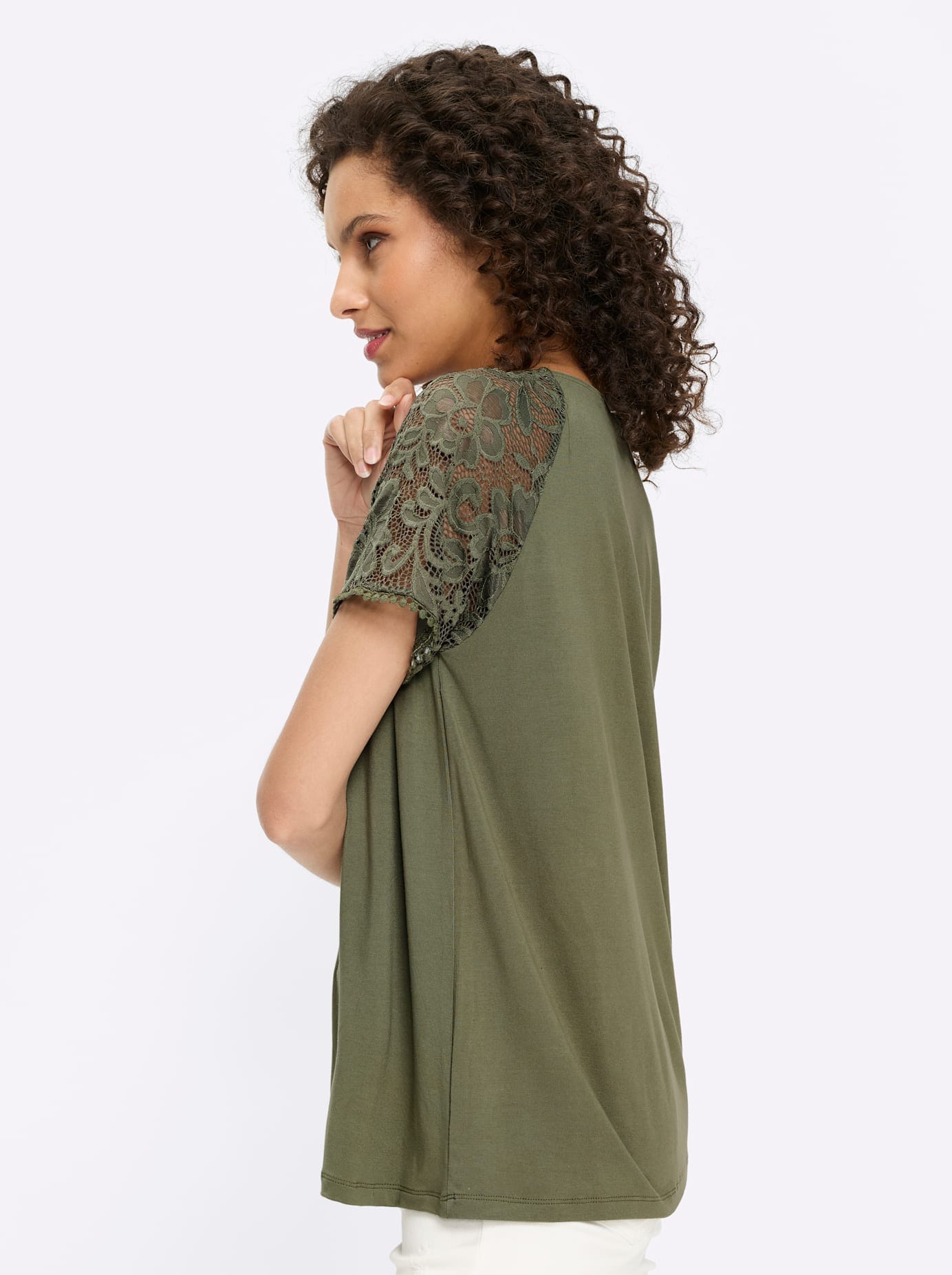 heine Spitzenshirt »T-Shirt« 1 tlg.