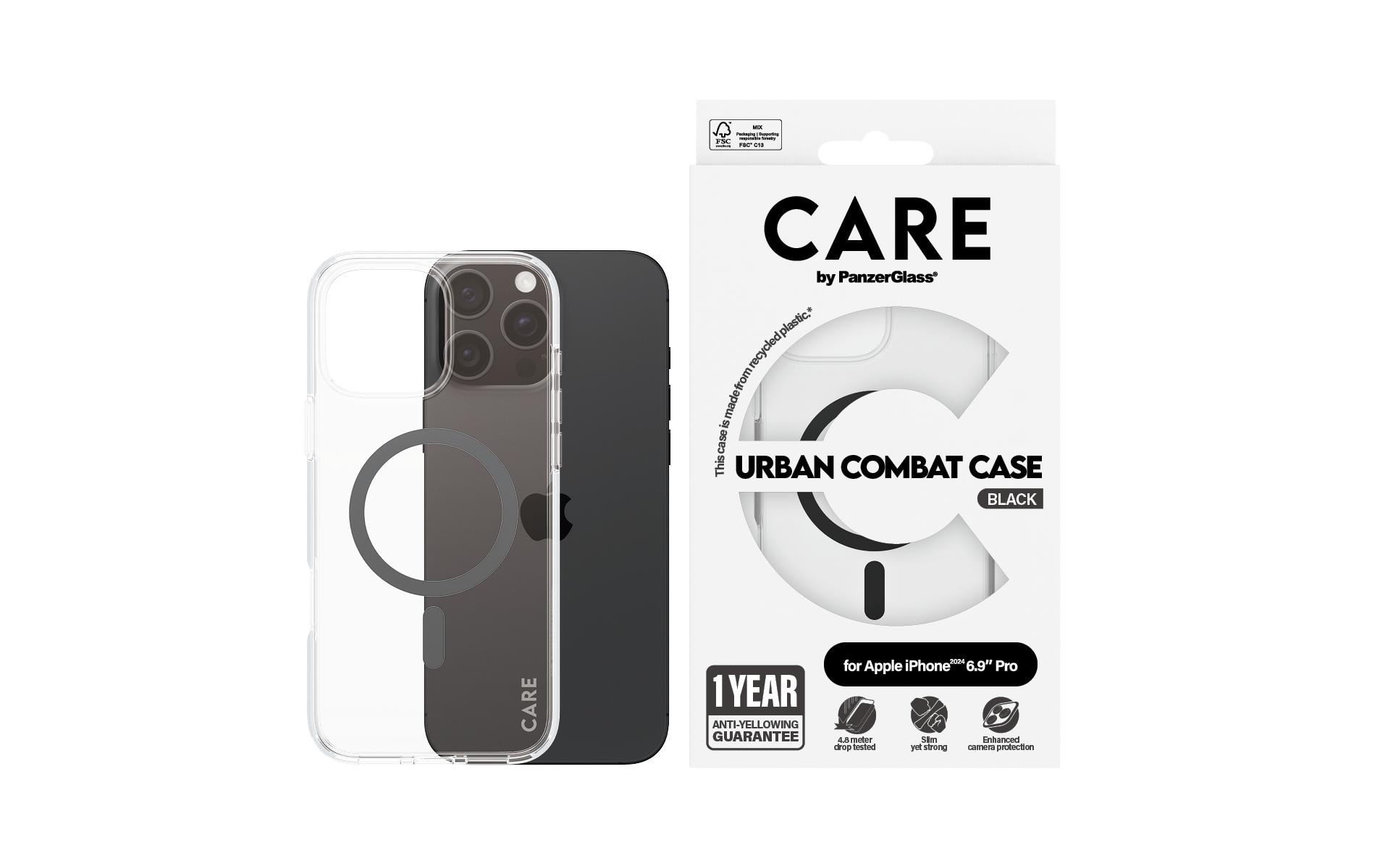 CARE by PanzerGlass Couverture arrière »Flagship iPhone 16 Pro Max«