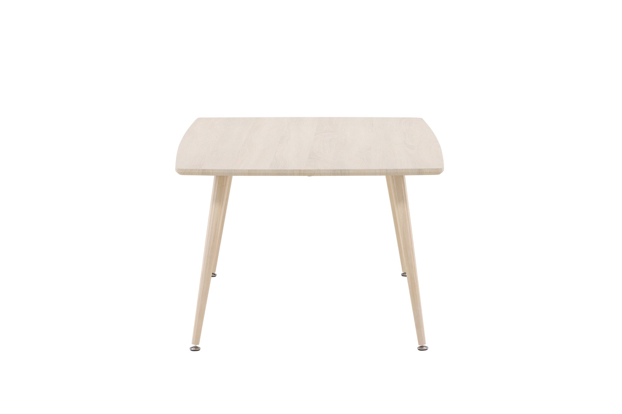 Venture Home Table basse »Plaza, rechteckiger Couchtisch in hellem Whitewash, 120 × 70 cm« Table basse, MDF, pieds en acier, rectangulaire, clair, moderne