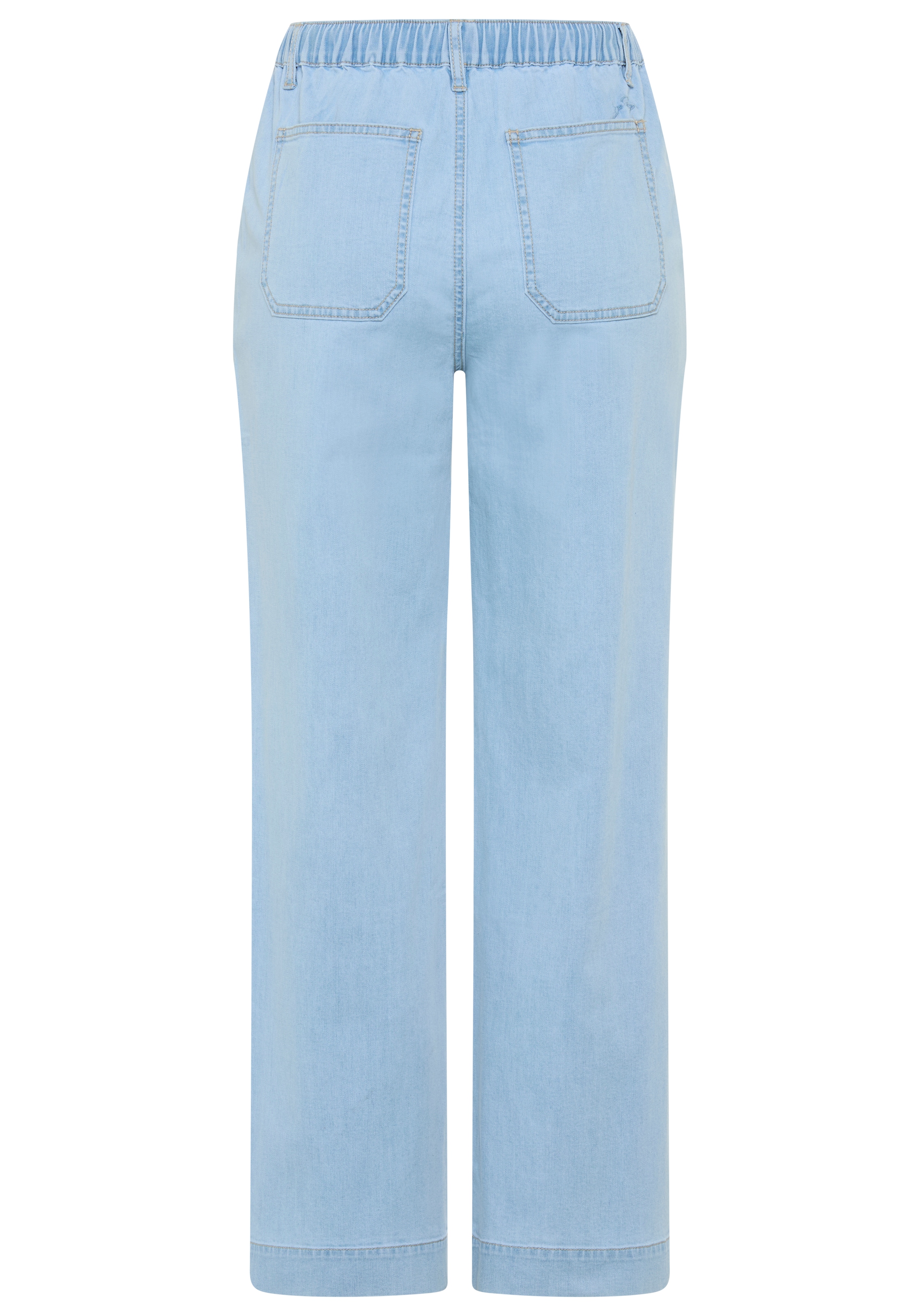 KangaROOS Jeans large weite Beinweite, normale Leibhöhe, knöchellanger Schnitt