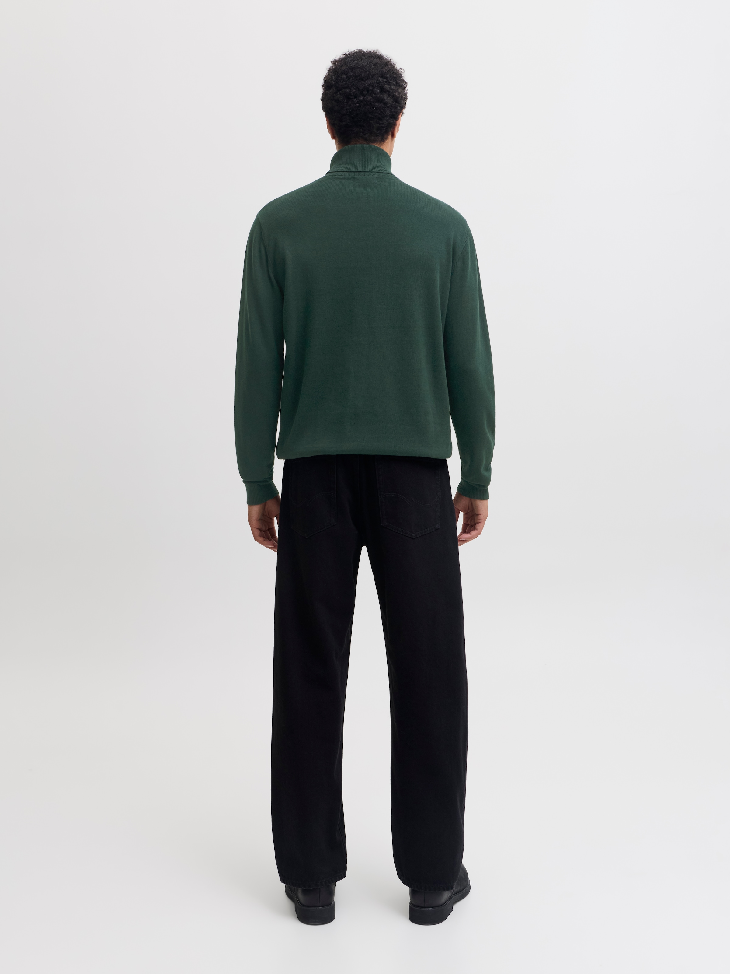 Jack & Jones Pull à col roulé »JJEBASIC mit hohem Tragekomfort« coton, coupe régulière