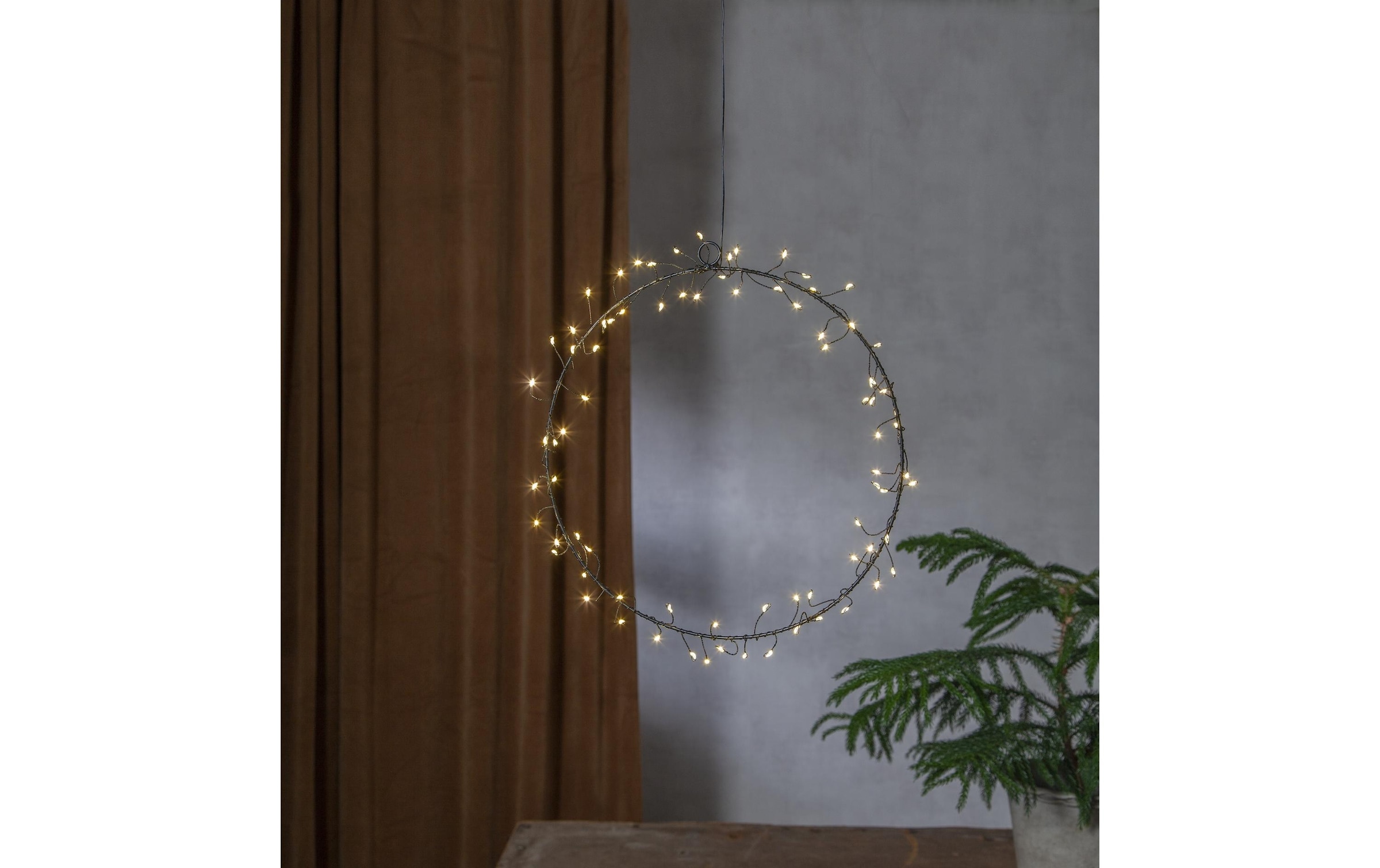   Dekohänger »LED-Weihnachtskranz«
