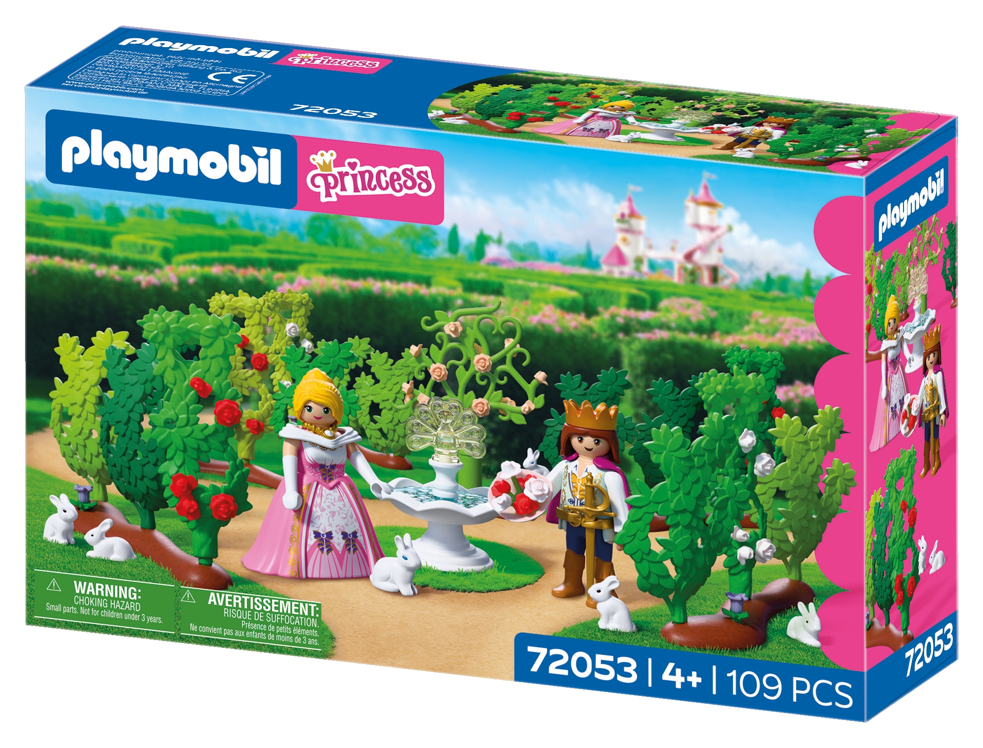 Playmobil® Jeu de construction »Königlicher Irrgarten (72053), Princess« Made in Europe