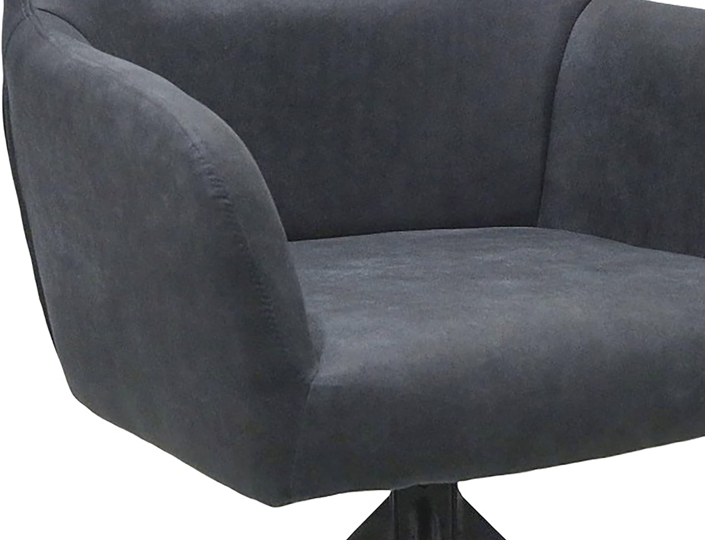 byLIVING Chaise de salle à manger »MONTREAL« (Ensemble) 2 cuisMicrofaser, bis 110 kg, 360° drehbar, Schaumstoff, Ziernaht Rücken