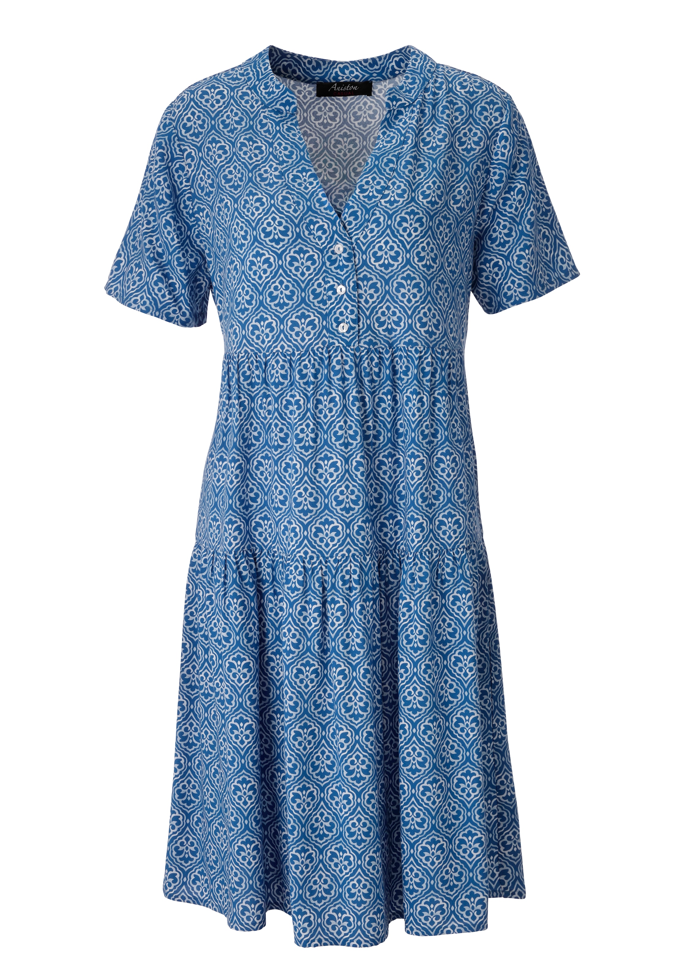 Aniston CASUAL Robe d'été avec imprimé graphique fantaisiste