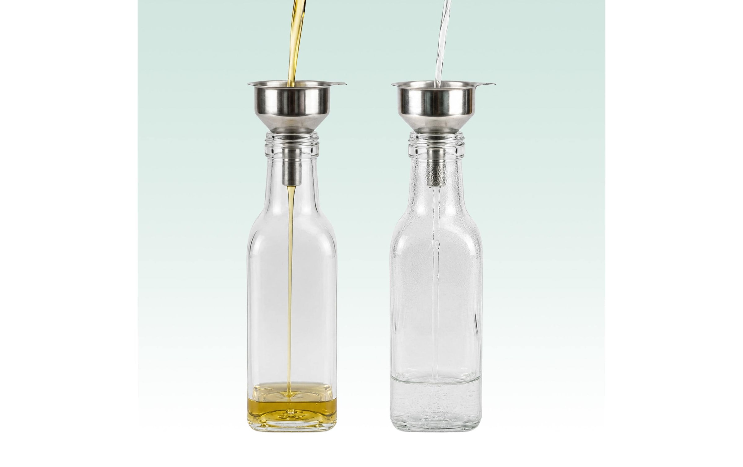 relaxdays Menage-Set »Ölflaschen Set 12-teilig Glas 150 ml«