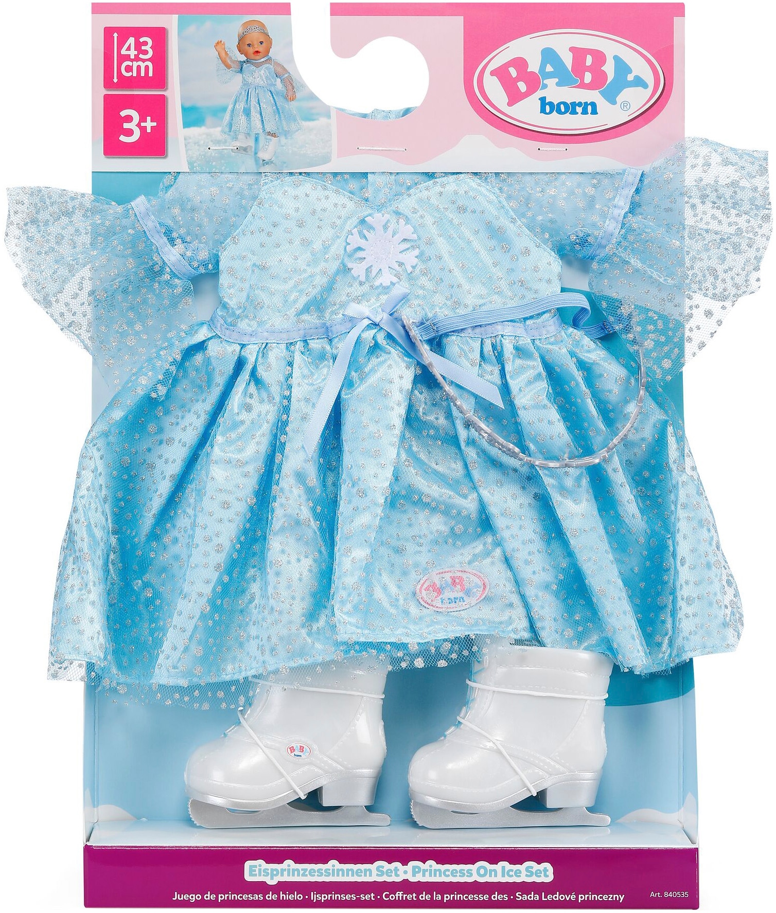 Baby Born Puppenkleidung »Eisprinzessinnen-Set, 43cm«