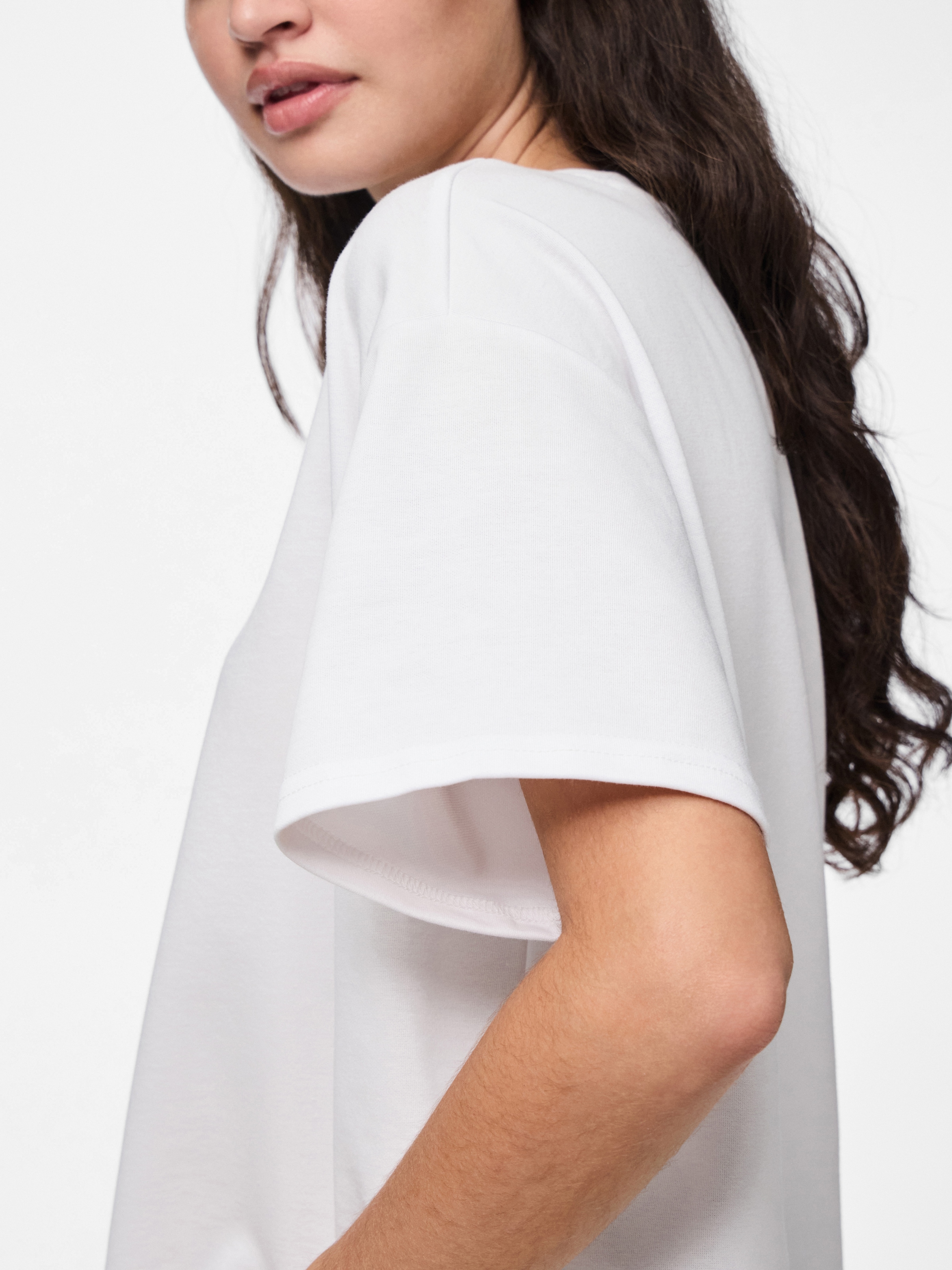 pieces T-shirt à manches courtes »PCSKYLAR SS OVERSIZED TEE NOOS«