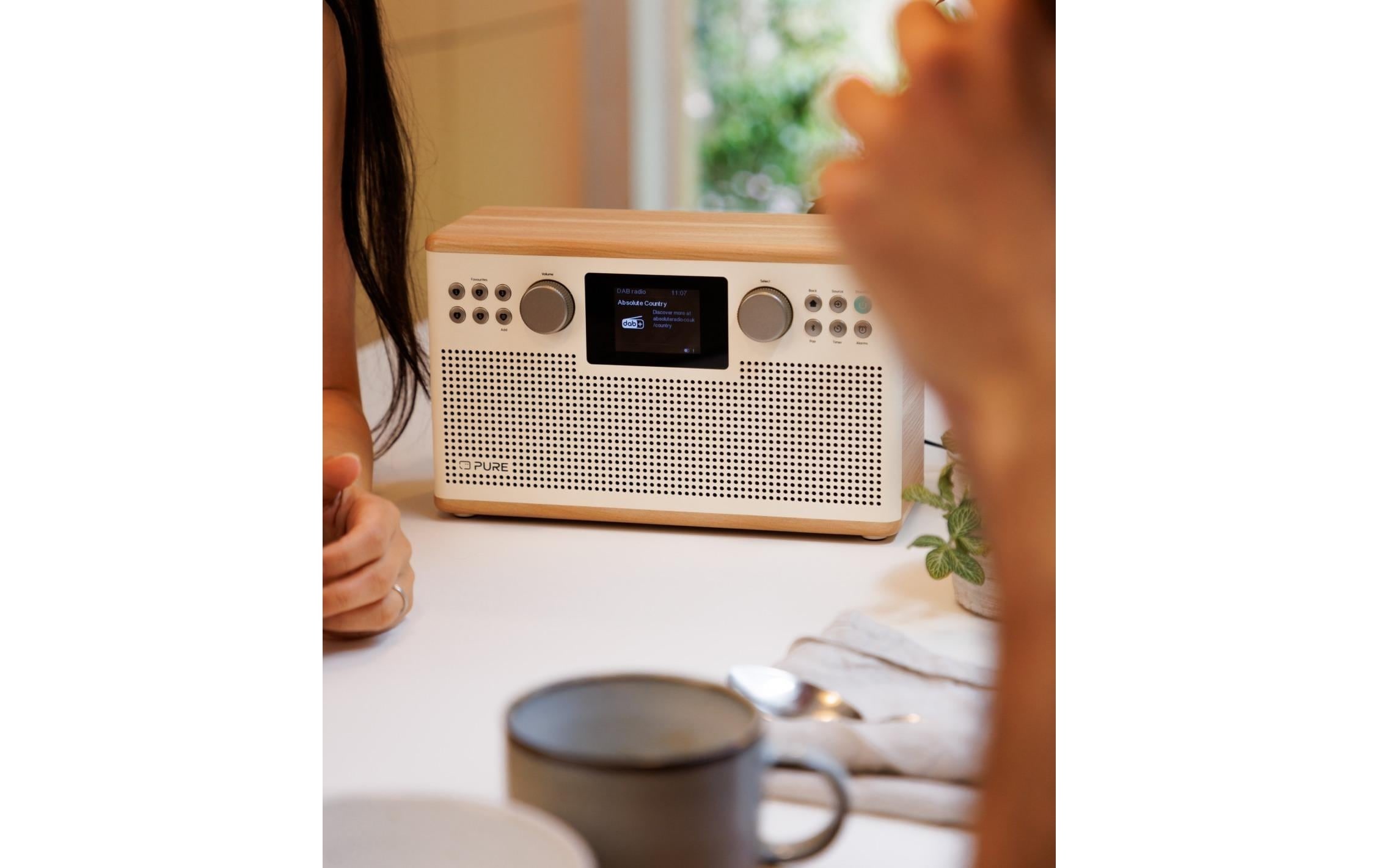 Pure Radio numérique (DAB+) »Classic H6« ( 30 W)