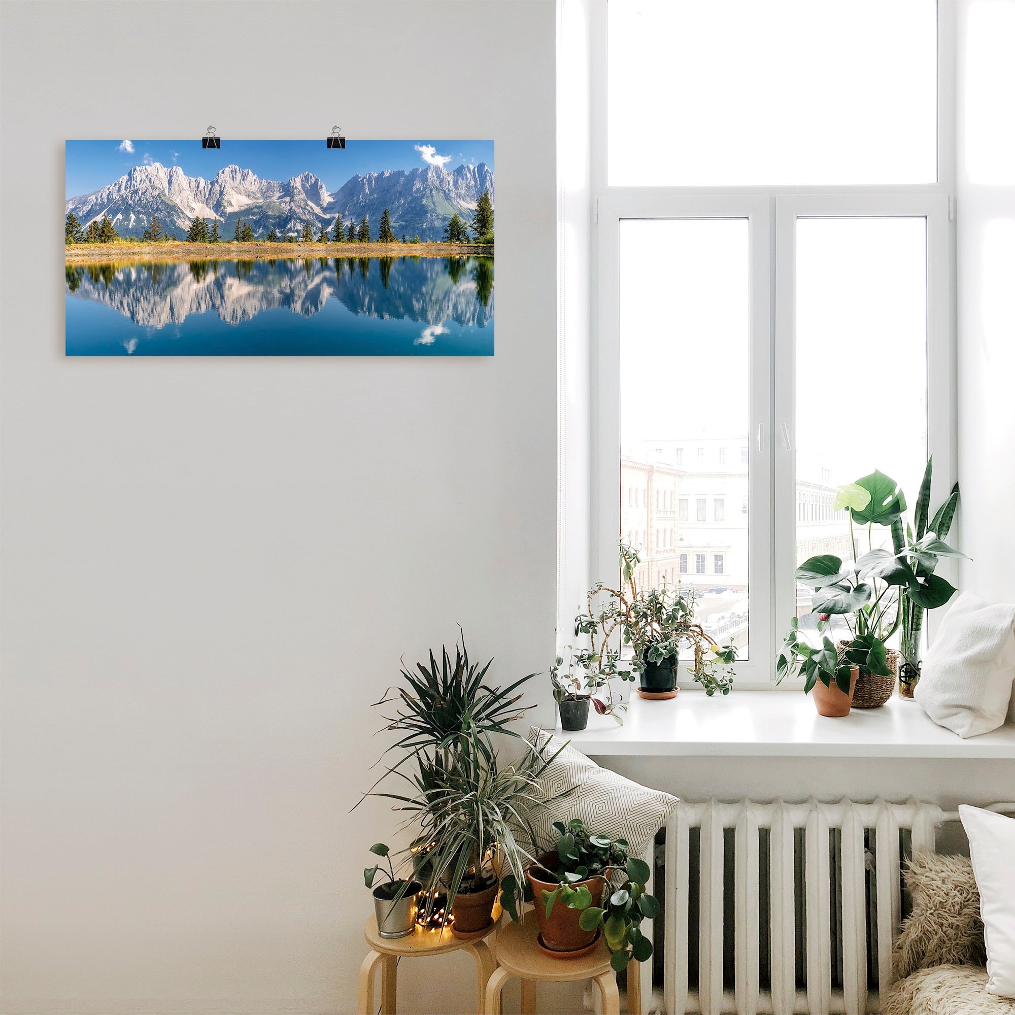 Artland Wandbild »Kaisergebirge Tirol« Berge & Alpenbilder 1 Stk. tlg. als Alubild, Outdoorbild, Leinwandbild, Poster, Wandaufkleber
