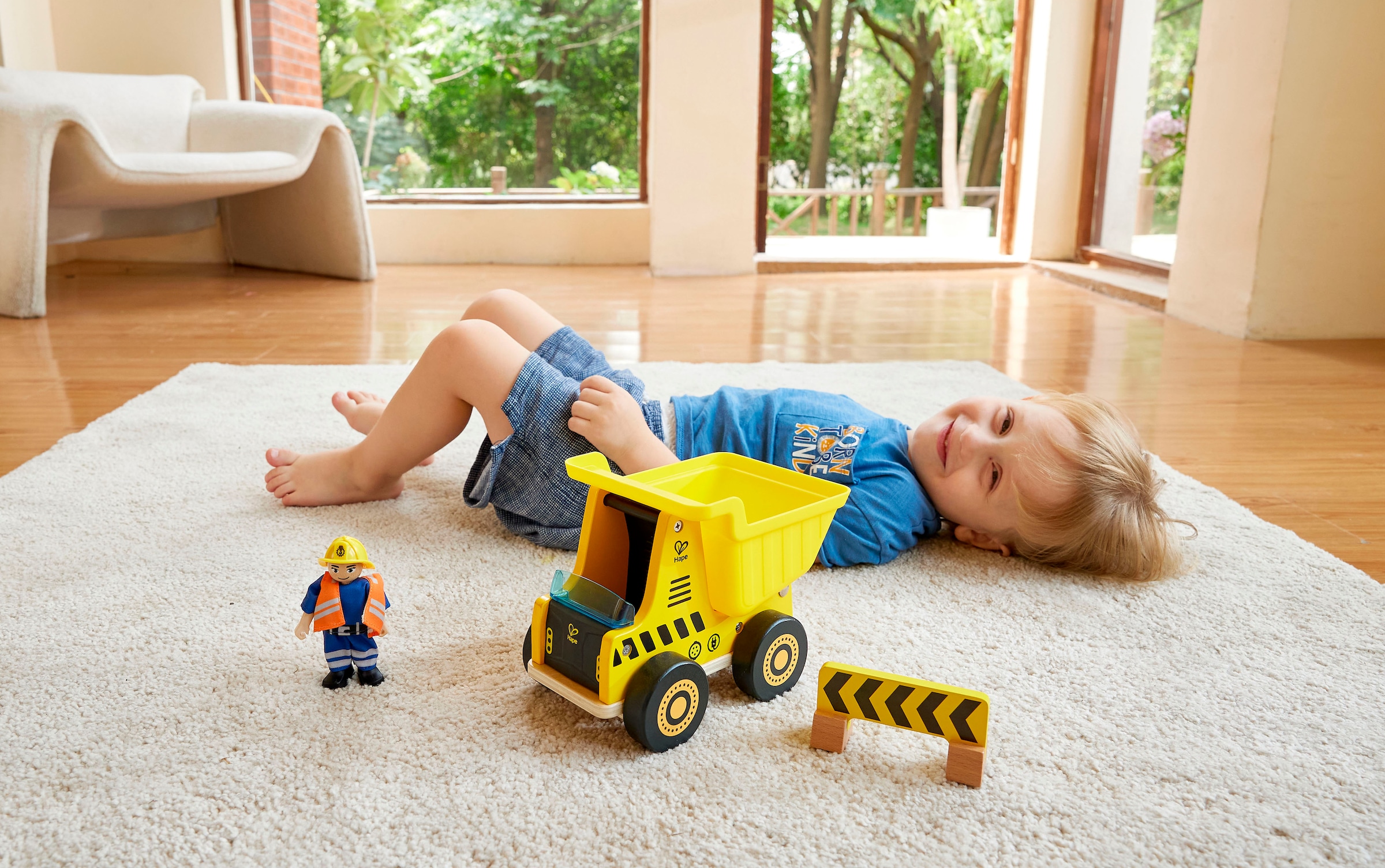 Hape Benne à jouets »Kipplaster«