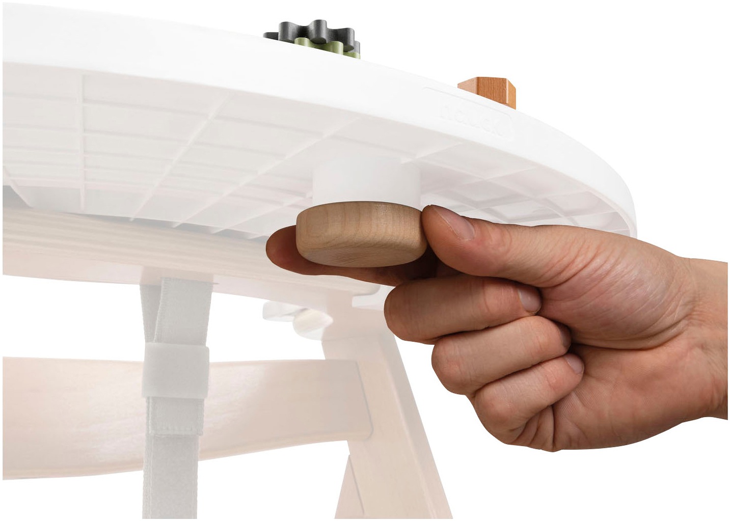 Hauck Planche de motricité »Play Repairing S Gears & Nuts« FSC® - schützt Wald