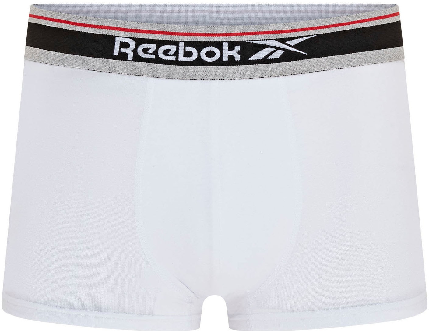 Reebok Boxer »JAY« 5er Pack,  basic, bequem, weich, mit Logo, breiter Bund, Baumwollmix