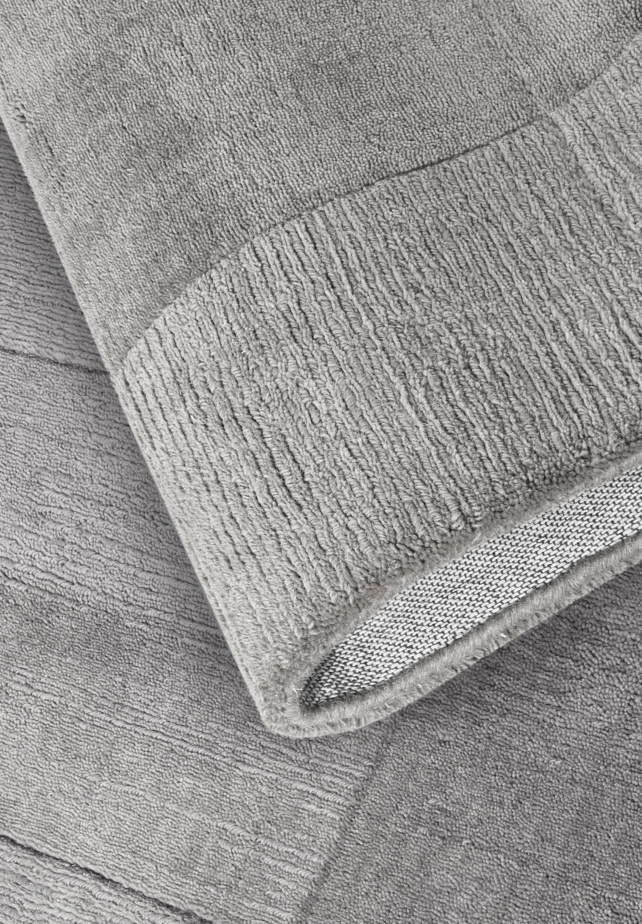 Villeroy & Boch Wollteppich »Charlotte« rechteckig 10 mm Höhe Läufer, Handgewebt, Wolle, Natur, Läufer, Wohnzimmer, Geometrie