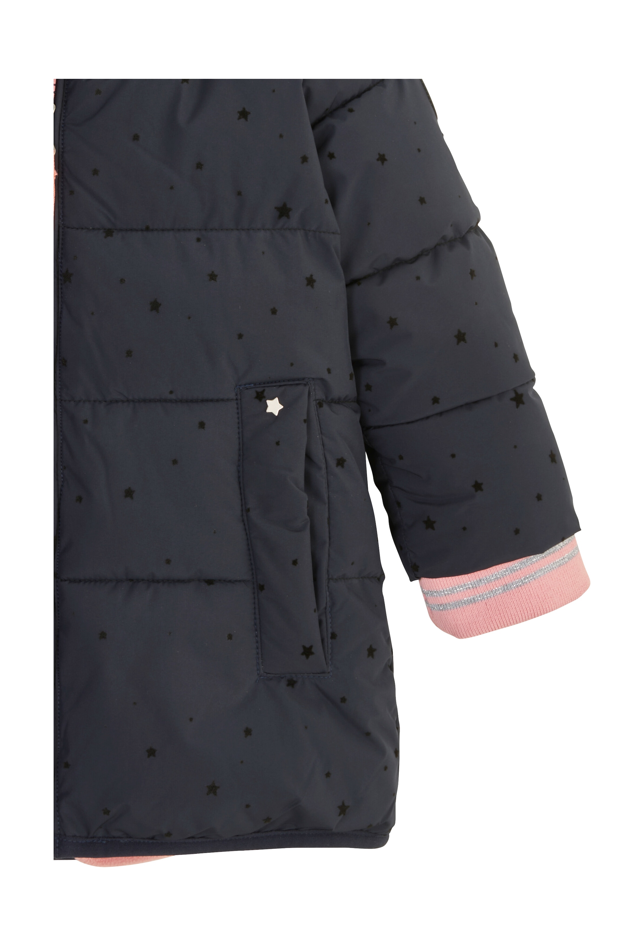 first instinct by killtec Steppmantel »FIOW 16 MNS QLTD CT« Steppmantel mit Kapuze, 10.000 mm Wassersäule, reflektierend