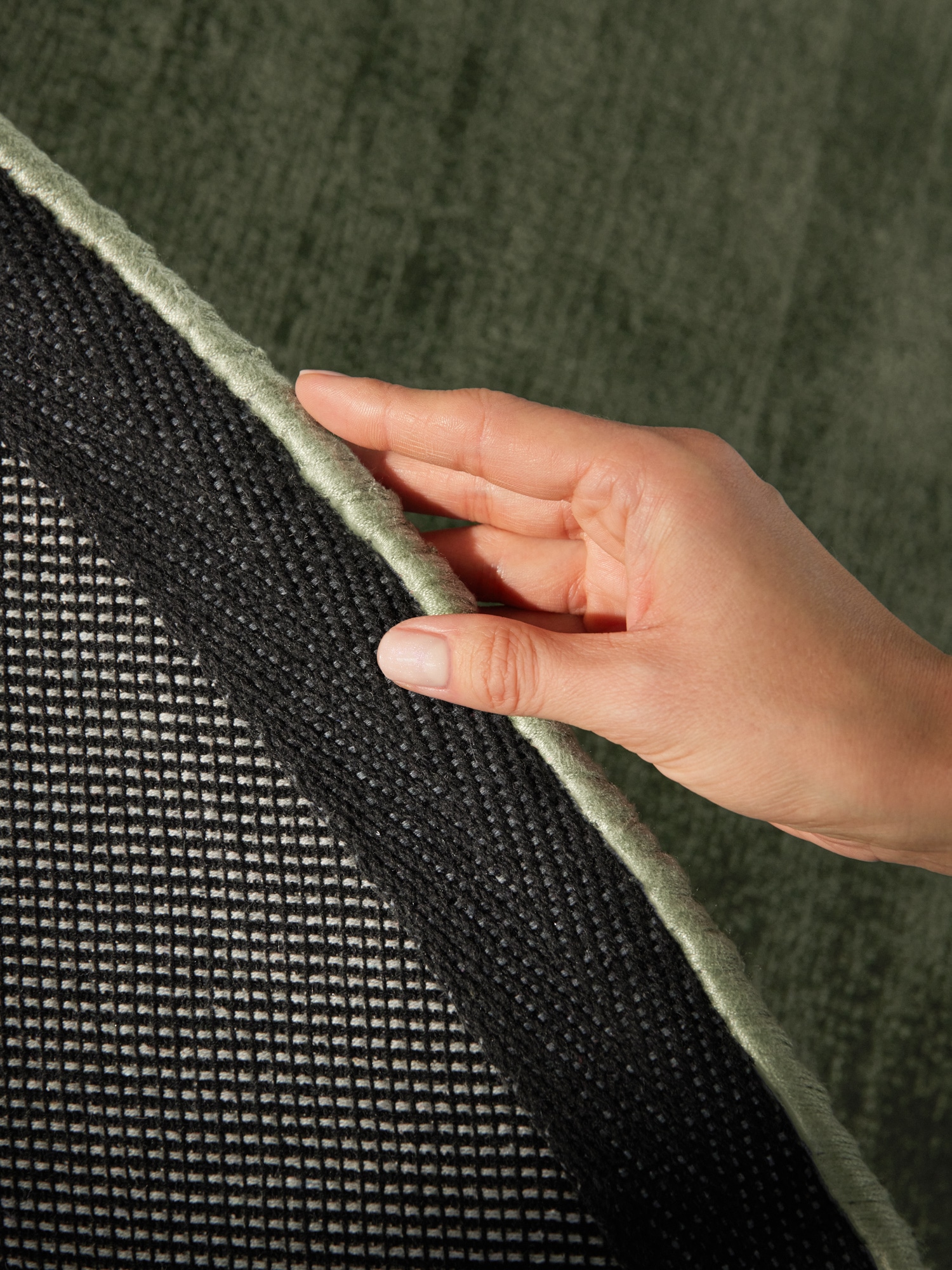 vikosa Tapis »Jane« Rond 10 mm Höhe Dezenter Glanz, Weich, Seidenoptik, Viskose, Wohnzimmer, Schlafzimmer