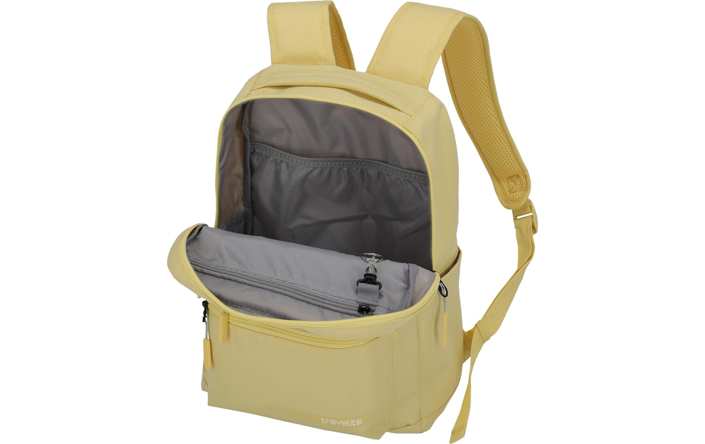 travelite Sac à dos »KICK OFF« mit Laptopfach –ideal als Freizeit, Arbeits, Schul- und Reiserucksack
