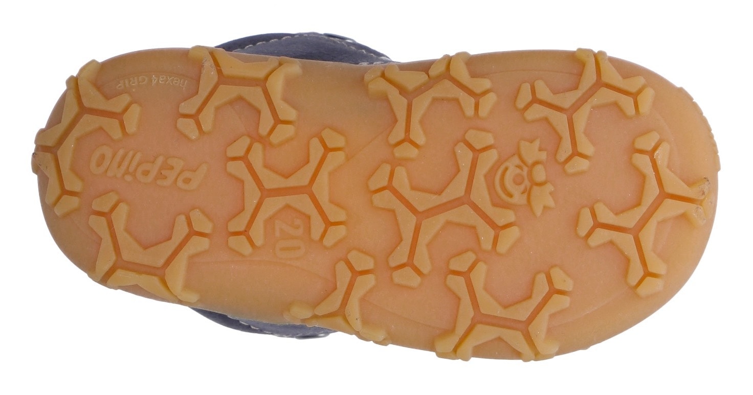 PEPINO by RICOSTA Lauflernschuh »CORY, WMS: weit«  Babyschuh, Winterstiefel mit Warmfutter, Grössenschablone zum Download