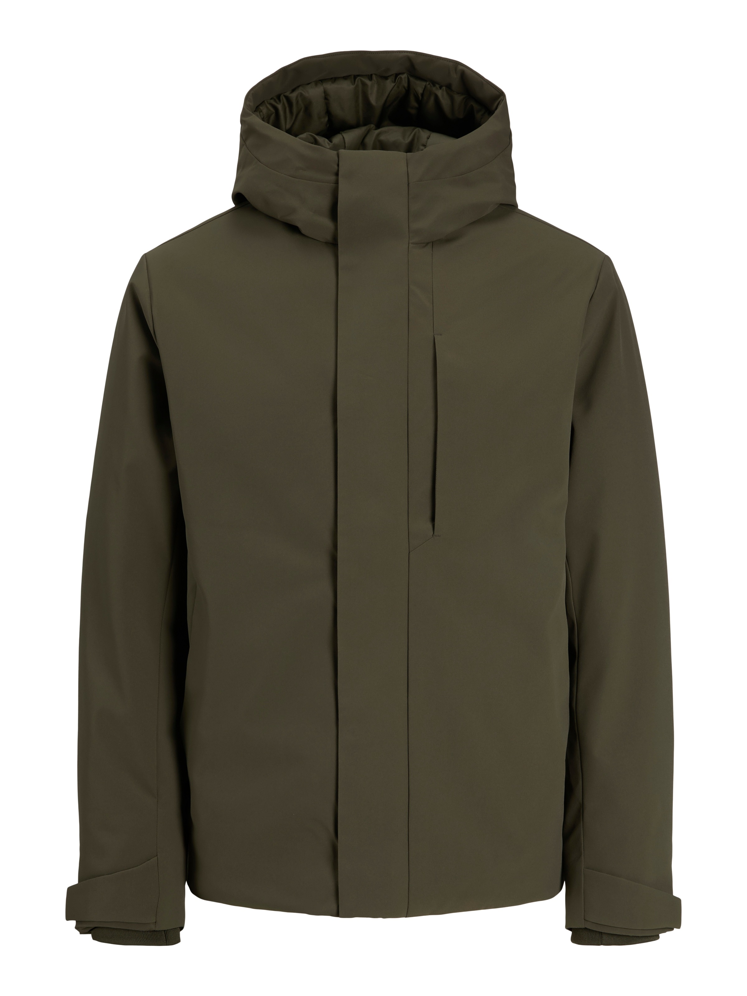 Jack & Jones Veste courte »JJEKEEN JACKET AW26 SN« avec capuche fibre synthétique, coupe régulière