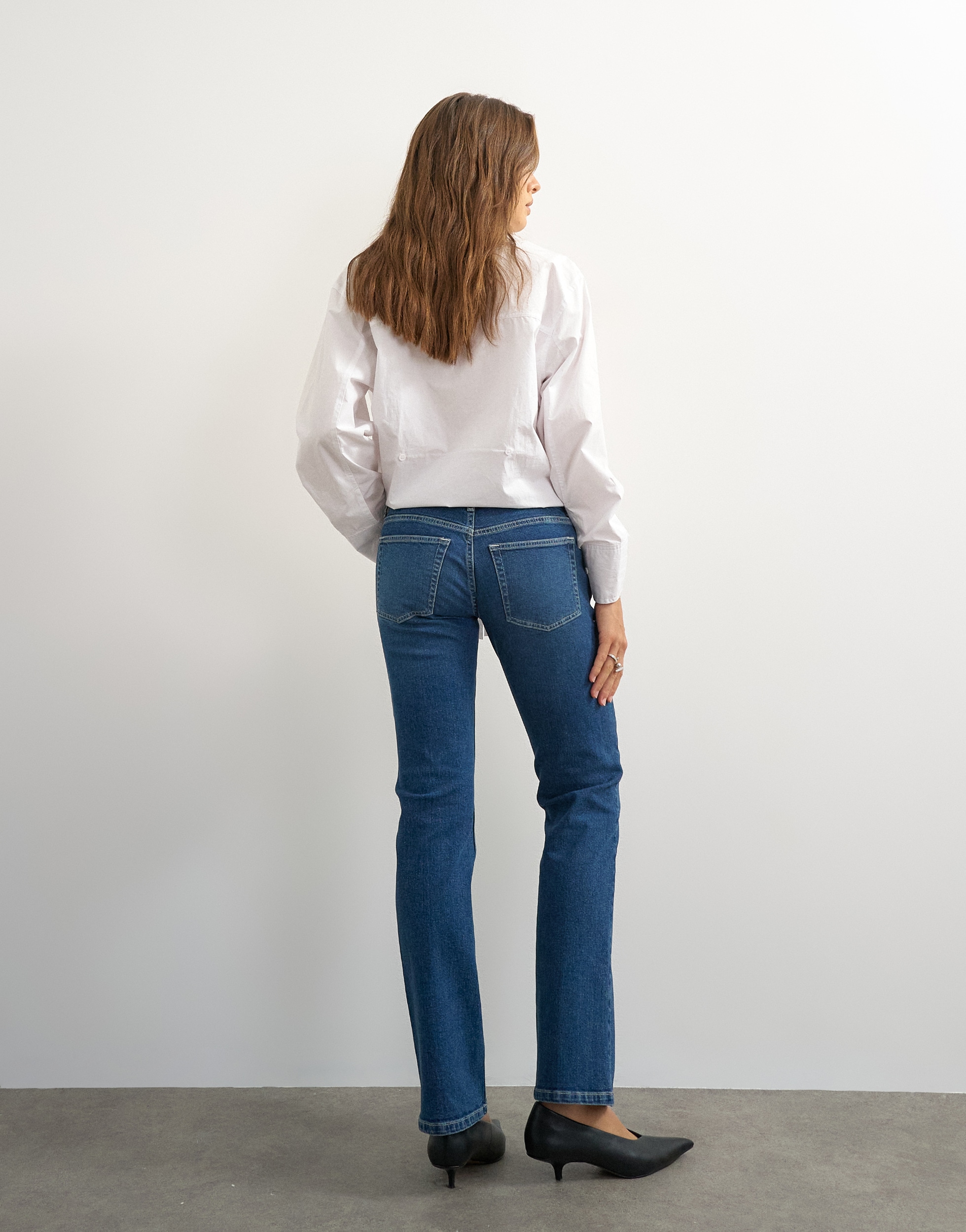 TOPSHOP Jeans slim »TSANILA SLIM LOW RISE JEANS« Mélange de coton, taille basse, coupe ajustée
