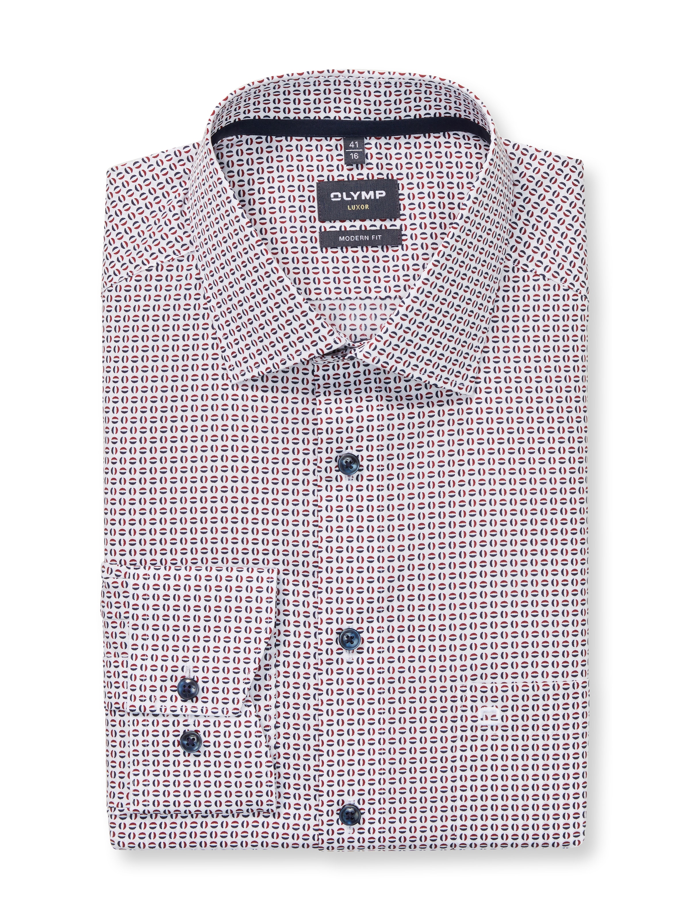 OLYMP Chemise à manches longues »Luxor modern fit« New-Kentkragen, Businesshemd