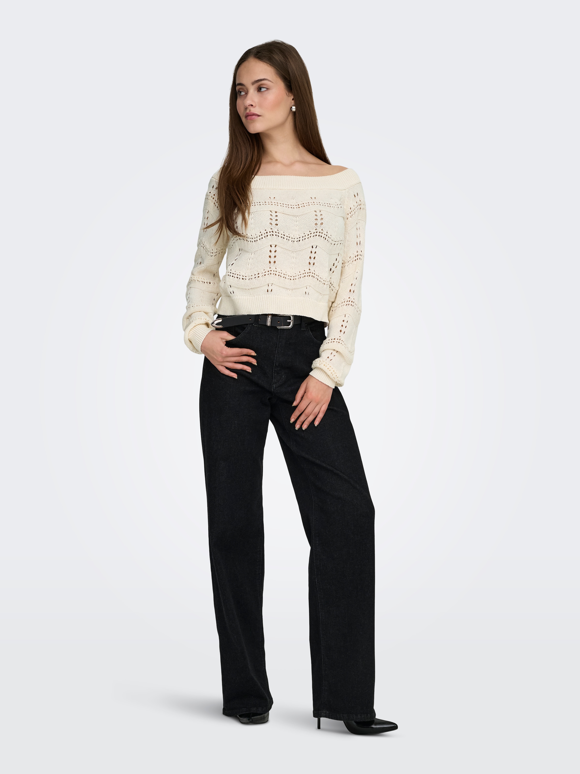 ONLY Strickpullover »ONLVILDA LIFE L/S PULLOVER KNT NCA«