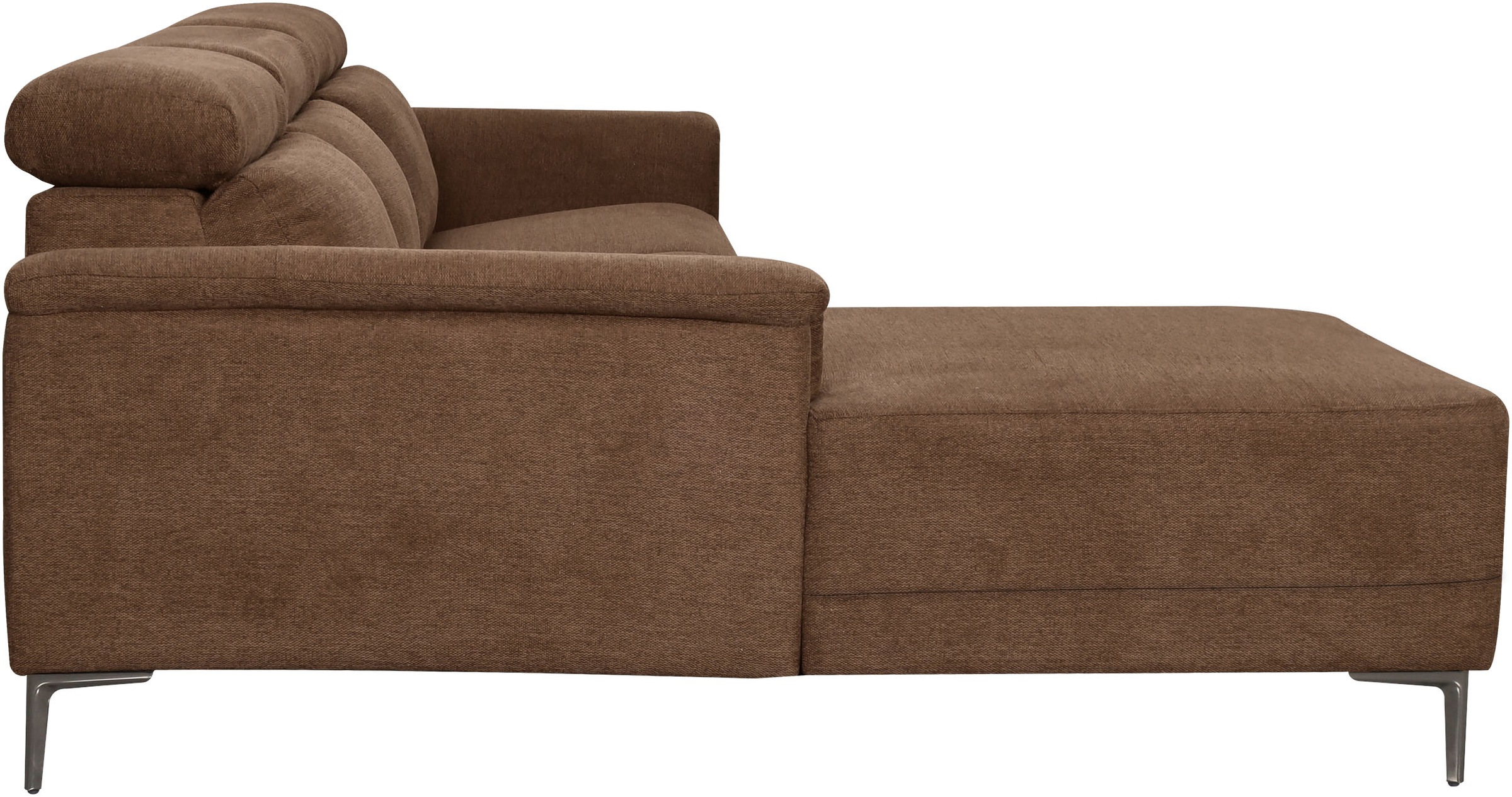 GOODproduct Canapé d'angle »LUND, L-Form, 261cm, man. o. elektr. Relaxfunktion (mit USB-A)« und Kopfteilverstellung