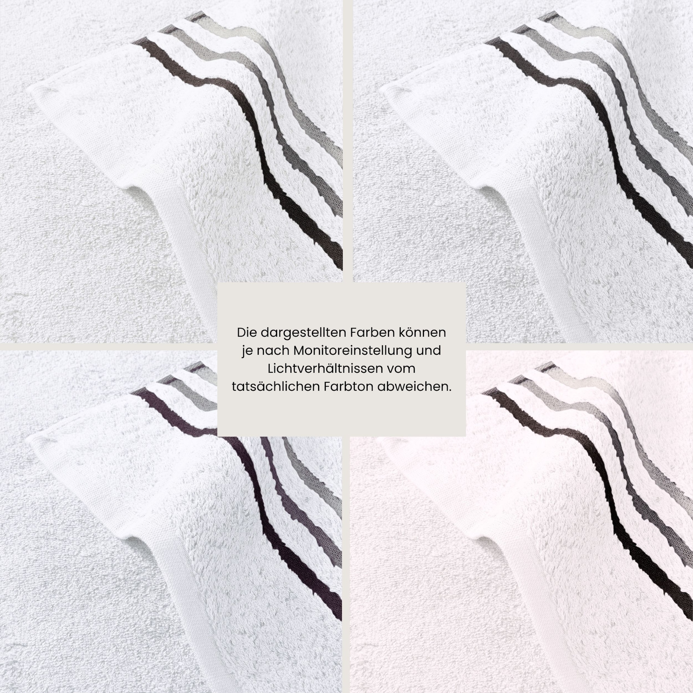 Schiesser Gant de toilette »Skyline Color aus 100 % Baumwolle mit eleganter Streifenbordüre« MADE IN GREEN by OEKO-TEX®