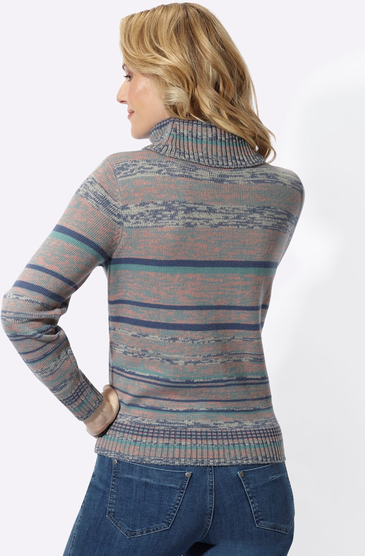 Classic Basics Pull à col roulé »Rollkragen-Pullover«