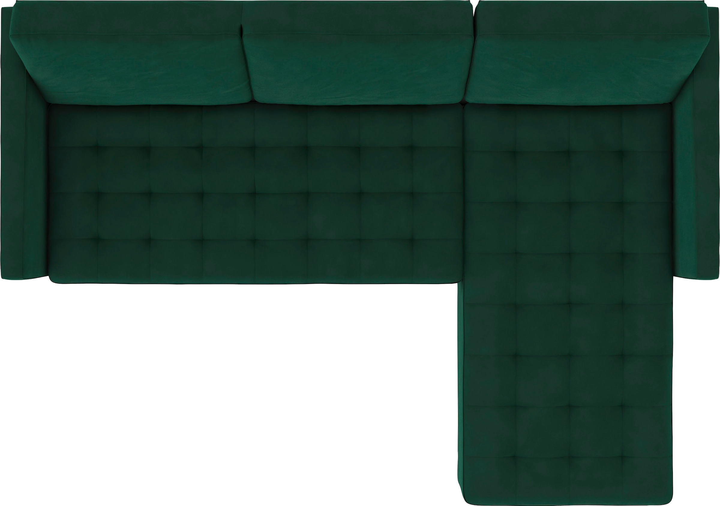 Dorel Home Ecksofa »Presley, L-Form,« Ecksofa mit Bett-Funktion und Stauraum, verstellbare Rückenlehne