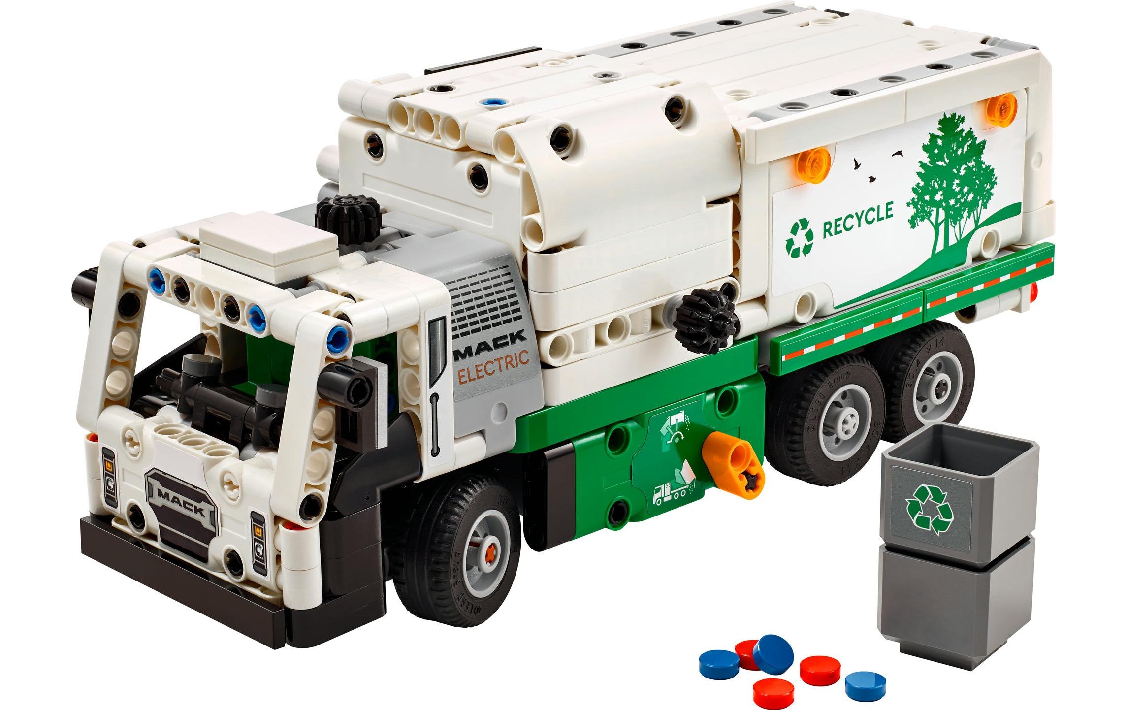 LEGO® Briques de jeu »Mack LR Electric Müllwagen 42167«