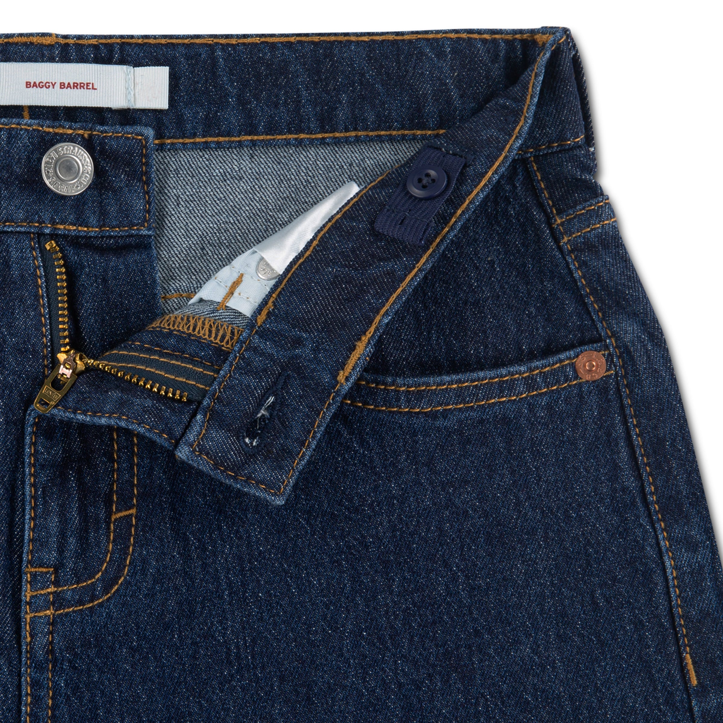 Levi's® Kids Jeans à 5 poches »LVG BAGGY BARREL« en forme de ballon - la tendance 2026, pour filles