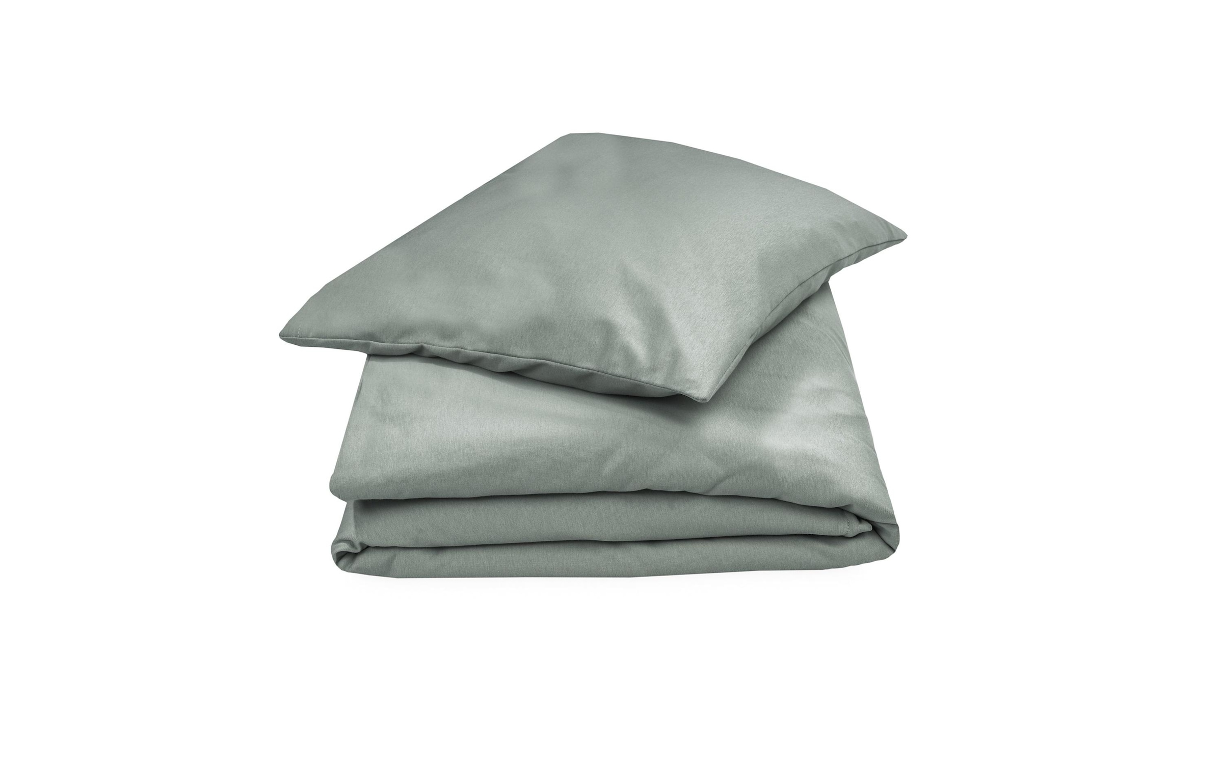 Julius Zöllner Linge de lit pour enfants »Uni aloe 80/80+35/40«